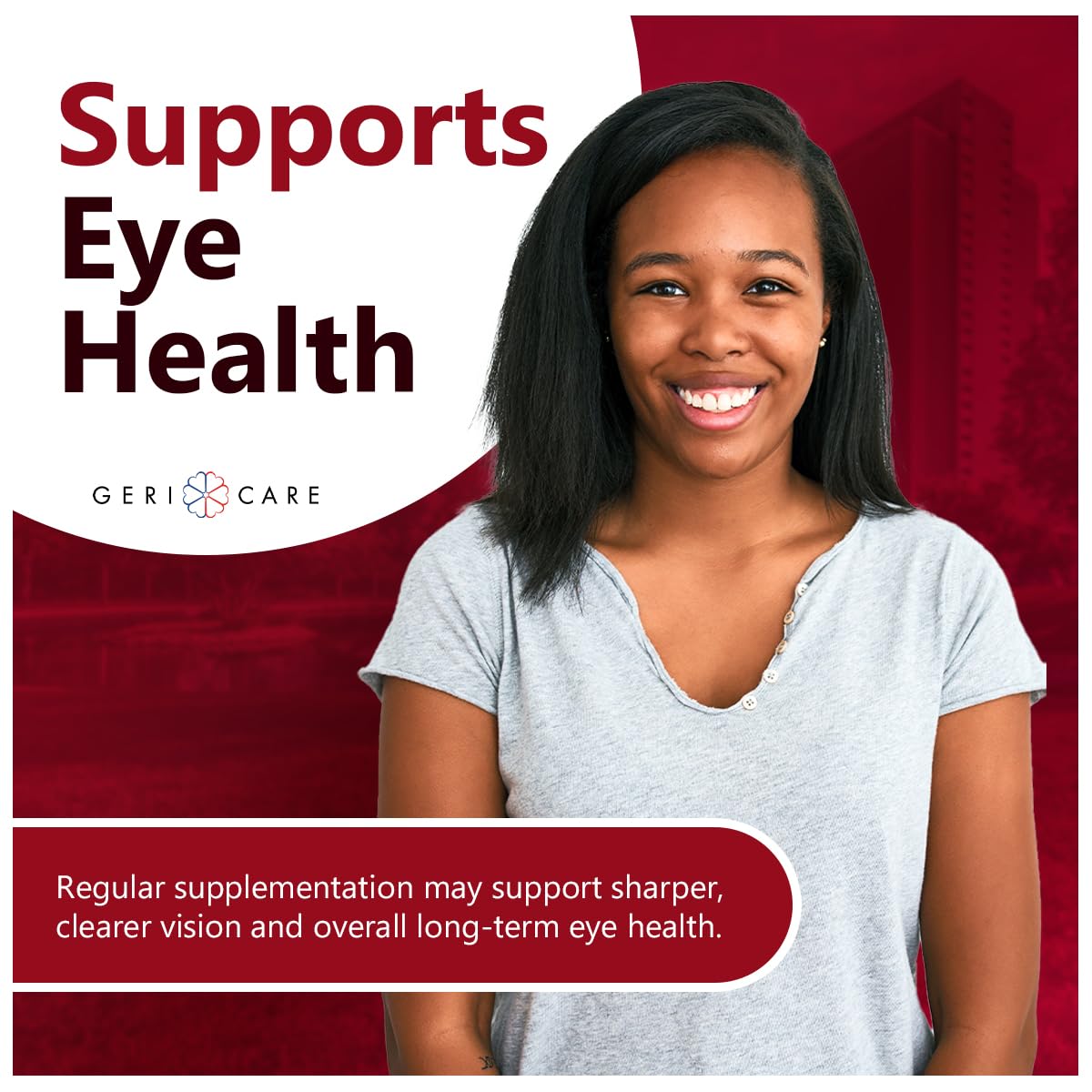 GeriCare Eye Support Gummies, 60 Gummies