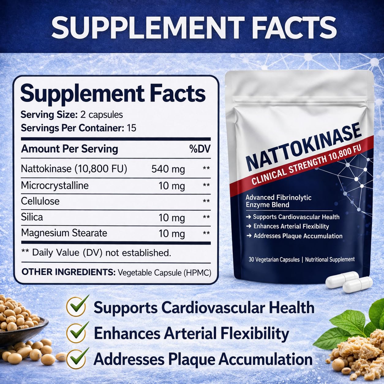 GizmoBox Ascilia Ultimate Nattokinase 10800 fu Capsule, 1 Count