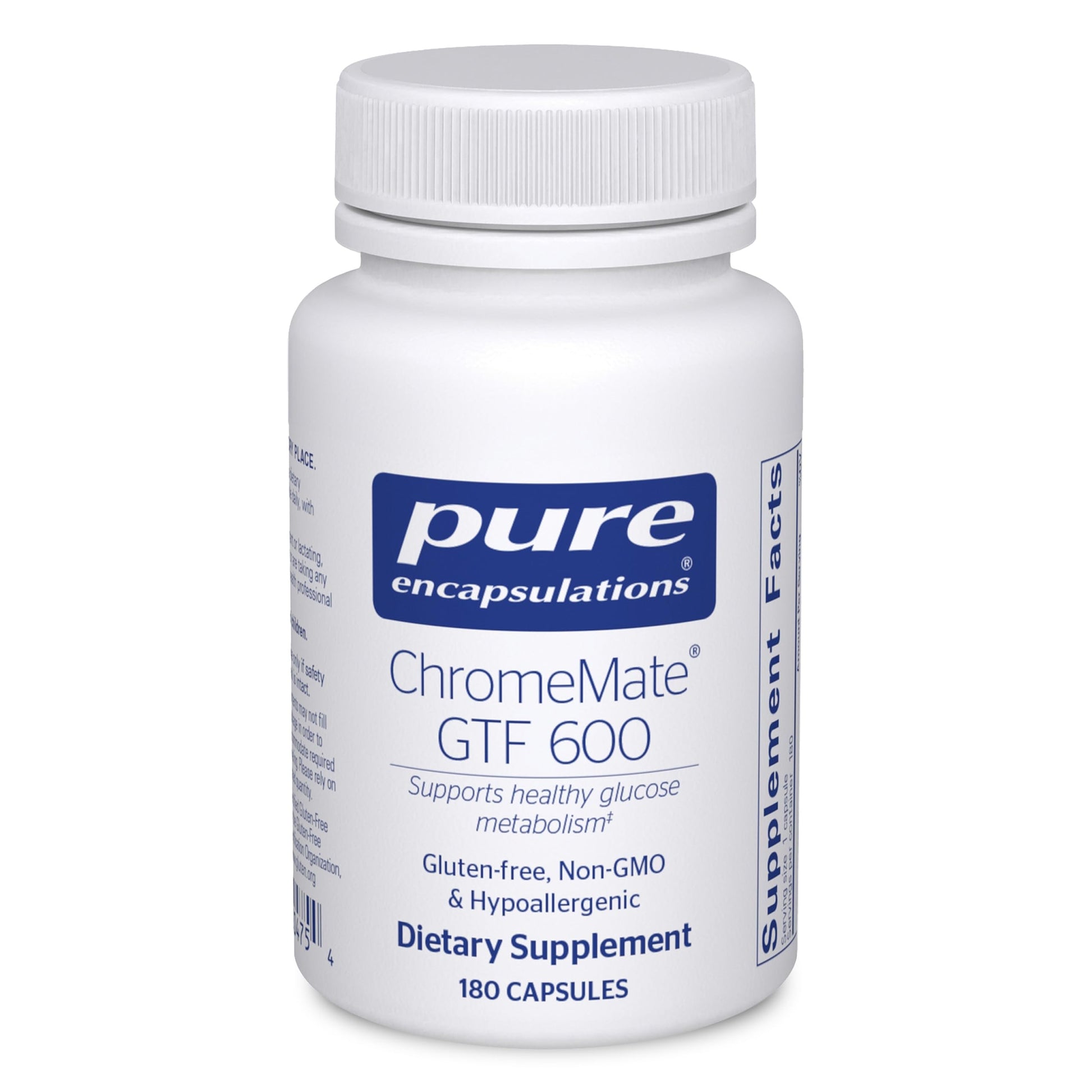 Pure Encapsulations ChromeMate GTF 600 Capsules, 180 Count