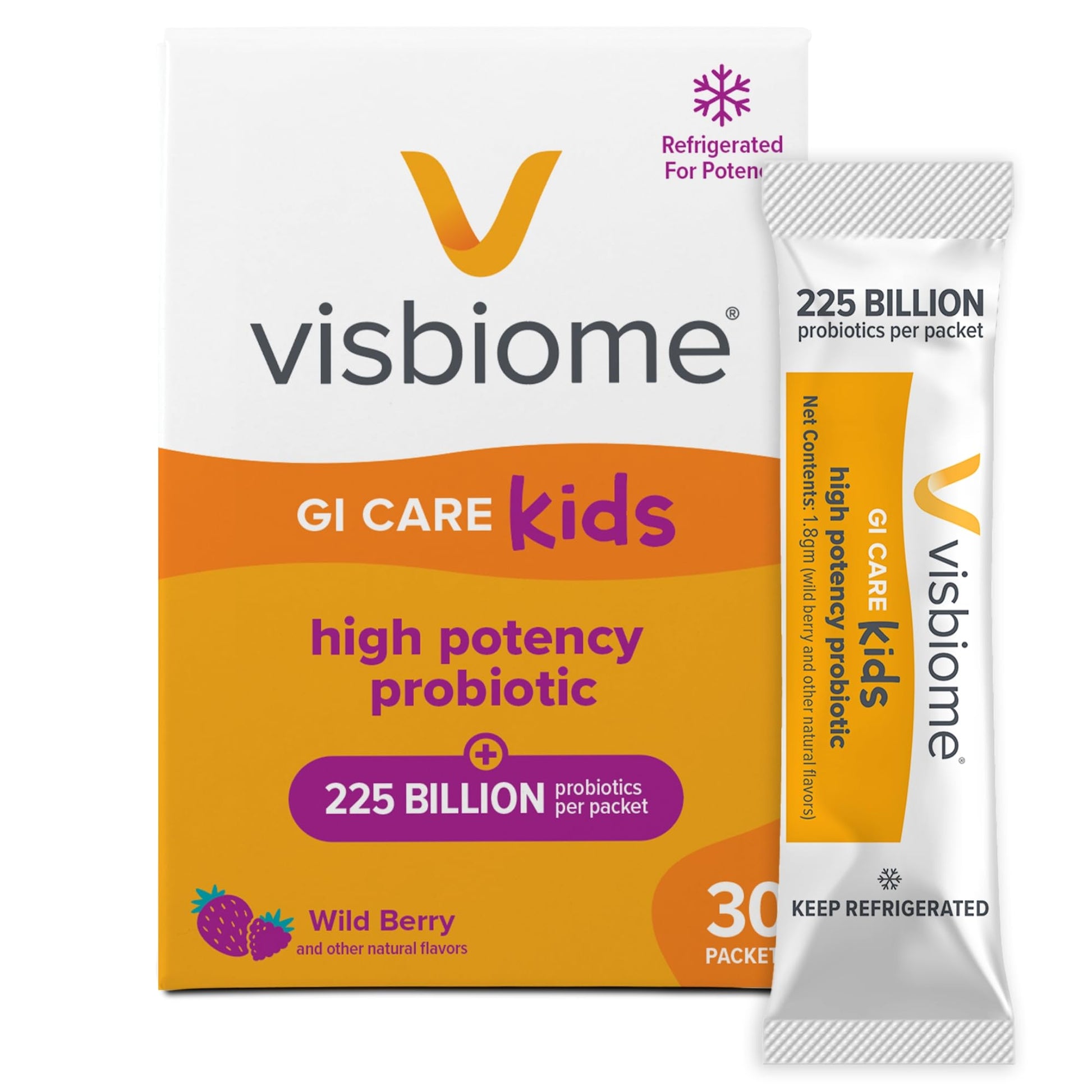 Visbiome GI Care Kids Probiotic Powder 1.91 oz
