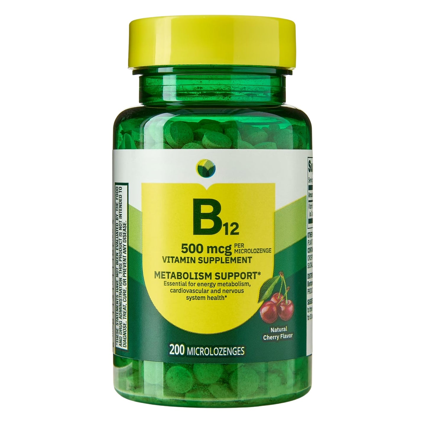 KP+ Vitamin B12 500 mcg Vitamin Supplement Tablets, 200 Count