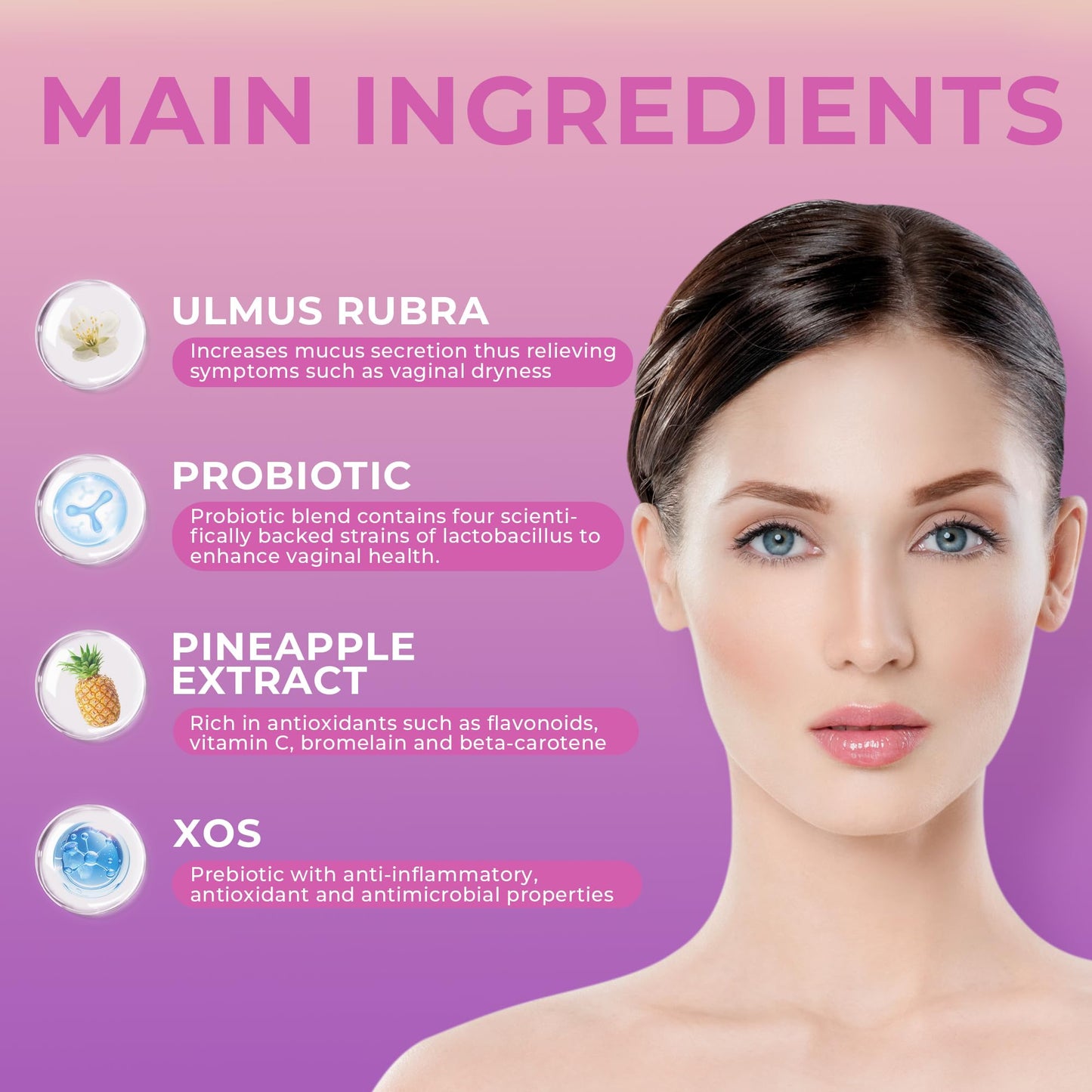 BAKAKOUL Feminine Probiotics Gummies for Women 120 Gummies