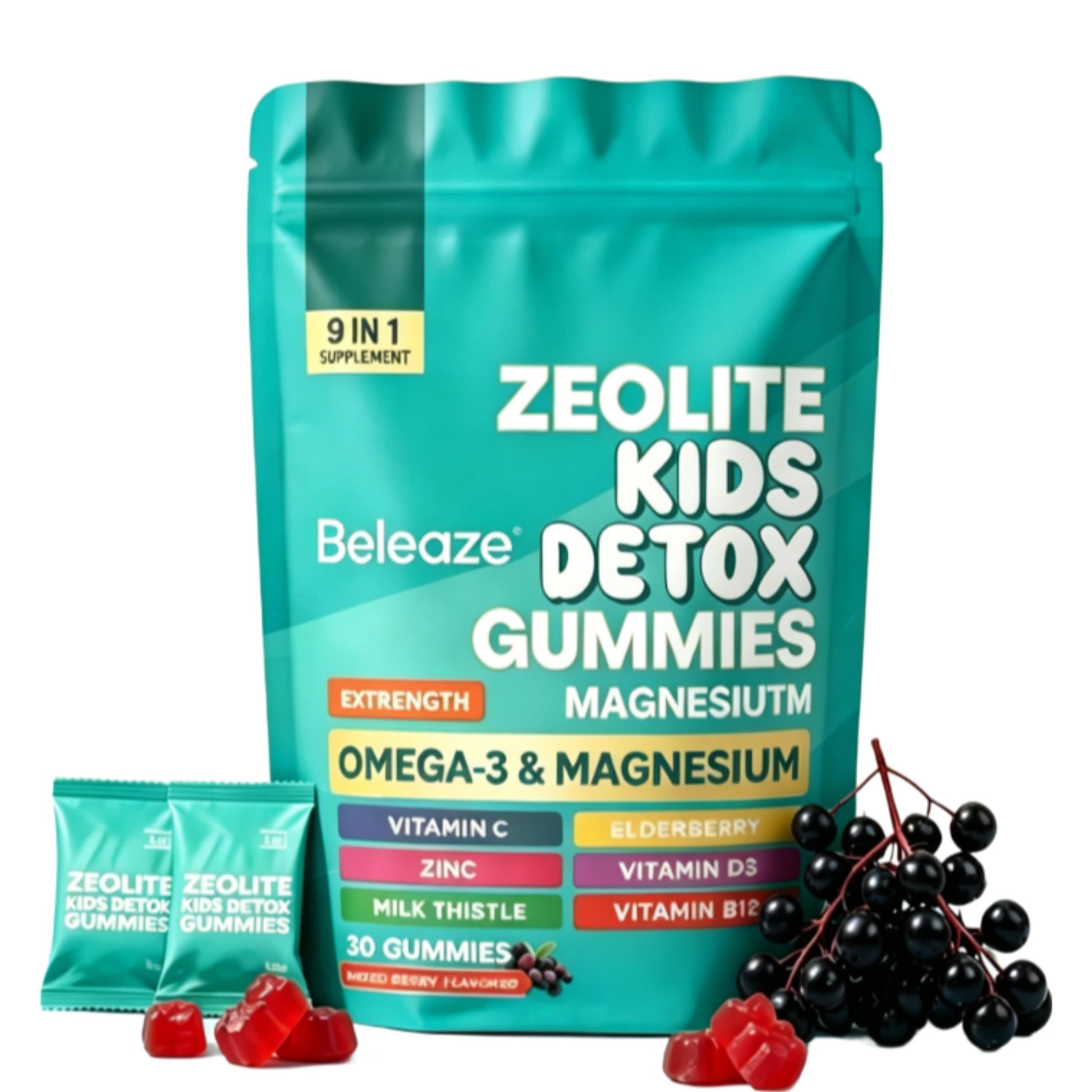 Hunjiry Beleaze Kids Detox Capsule 30 Count