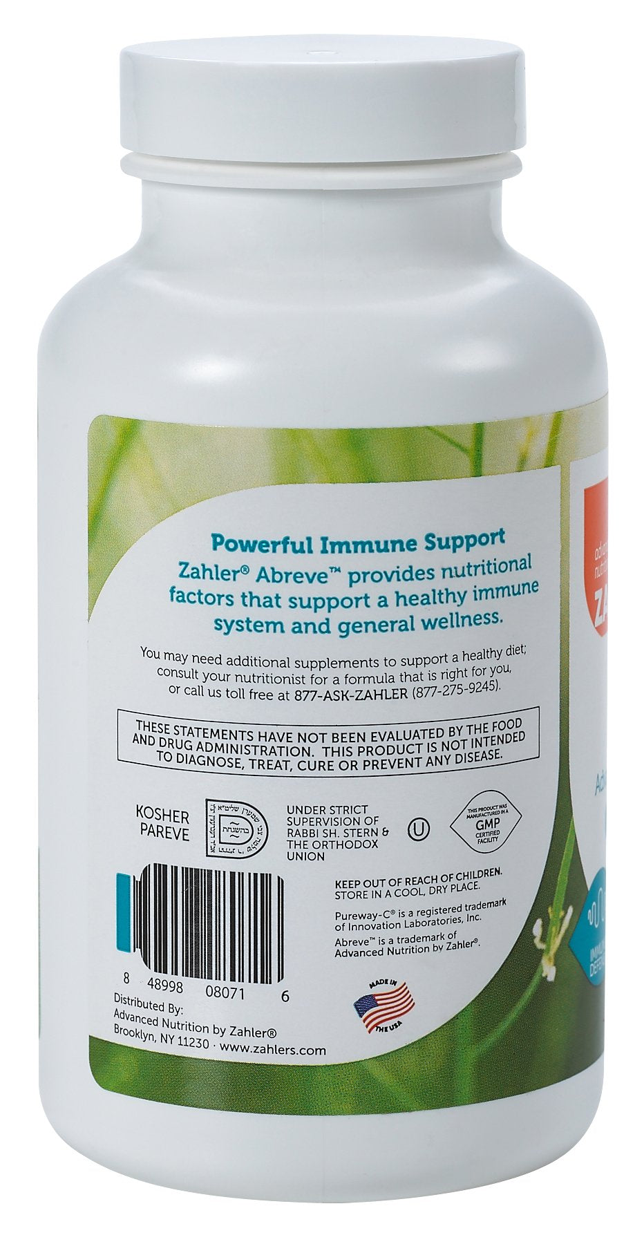 Zahler ImmunAbreve 90 Capsules