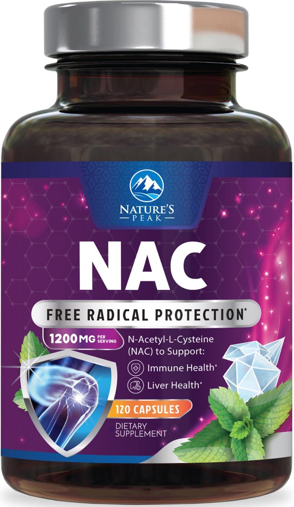 Nature's Peak N-Acetyl-L-Cysteine Capsule 120 Capsules