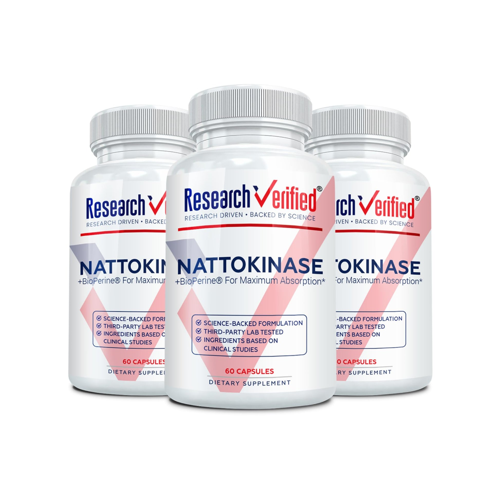 Research Verified Nattokinase 4000 FU Circulatory Support 180 Capsules