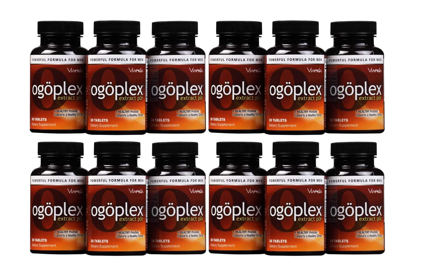 ogoplex Male Prostate Health and Urinary Support Supplement with Graminex Swedish Flower Pollen, Saw Palmetto, Phytosterols & Lycopene, 360 Tablets
