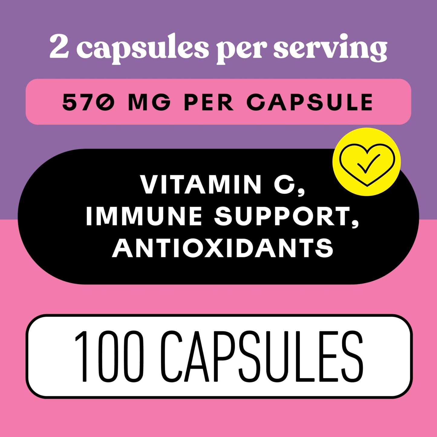 Complete Natural Products Elderberry 570mg Capsules, 100 Count