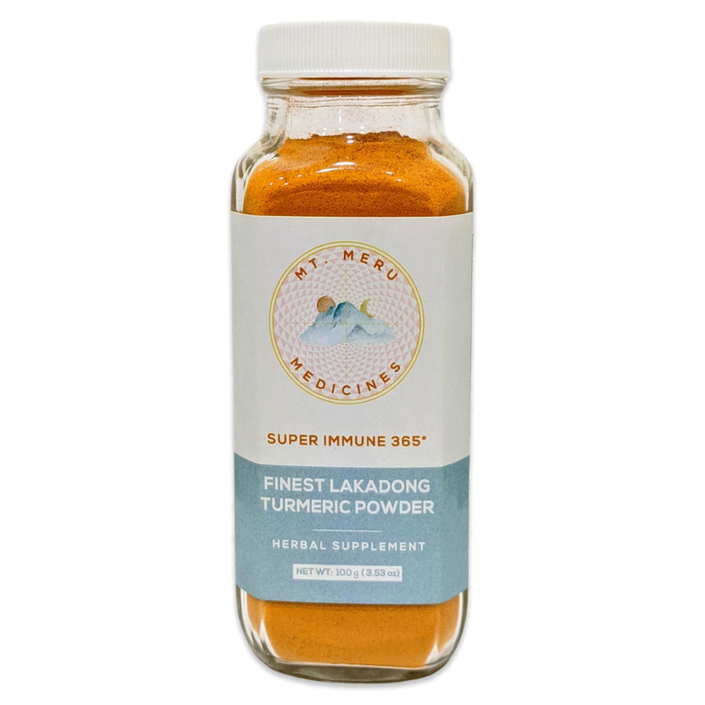 Mt. Meru Medicines Lakadong Turmeric Powder, 3.53 oz