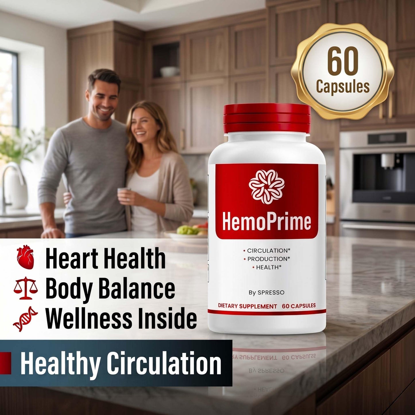 SPRESSO Hemo Prime Capsules 180 Capsules