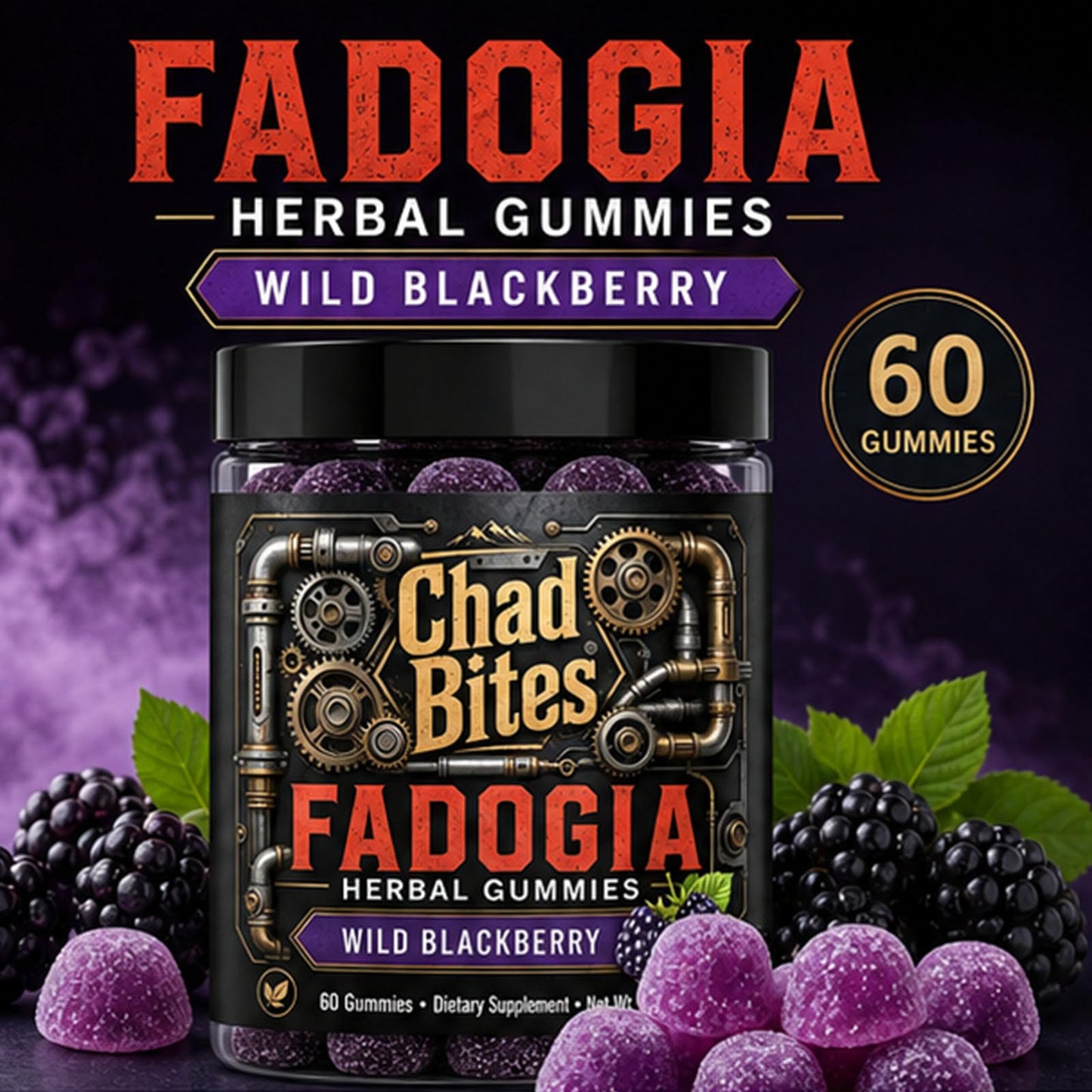 VAROA Chad Bites Gummies, Fadogia Gummies for Men Gummies 1