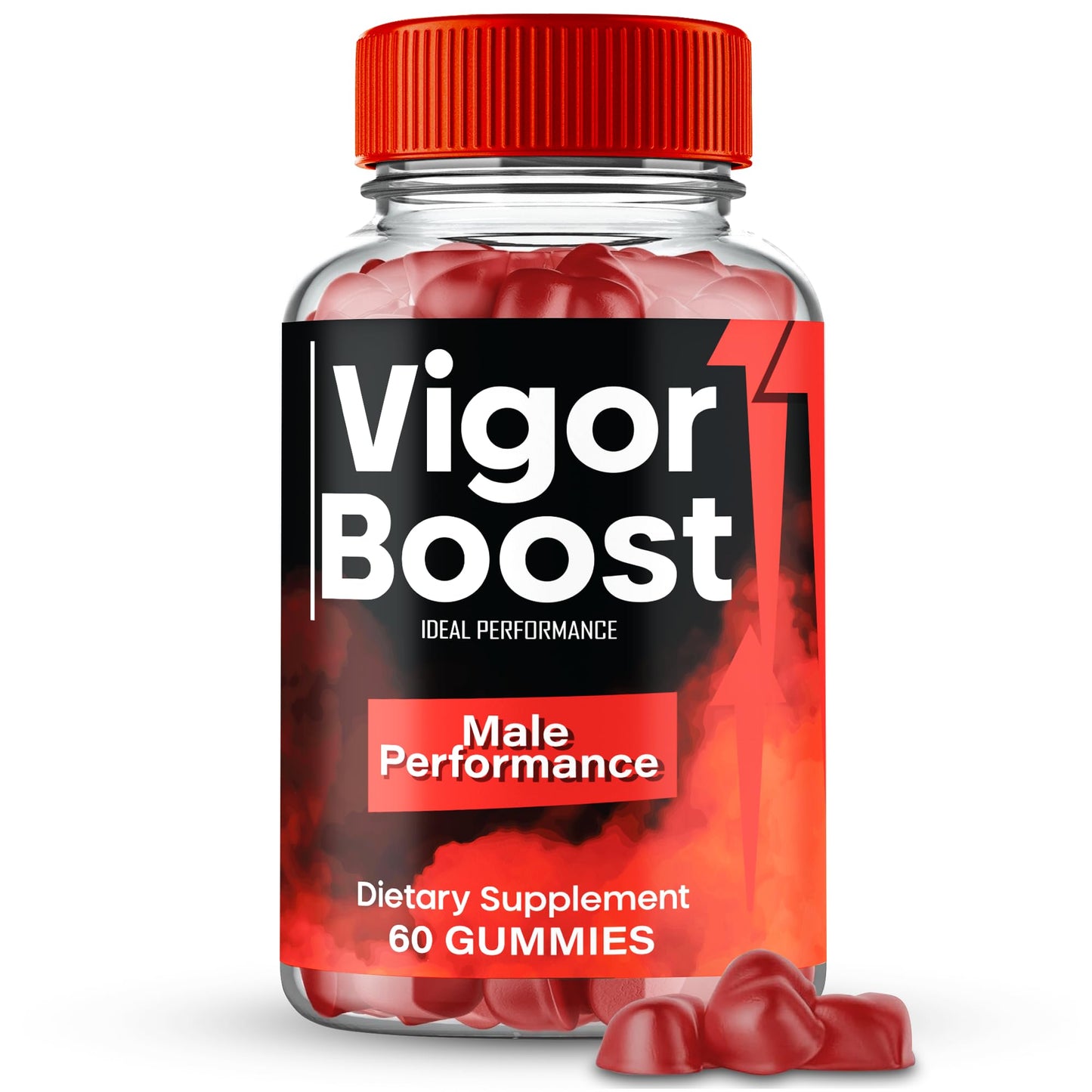 IDEAL PERFORMANCE Vigor Boost Gummies, 60 Count