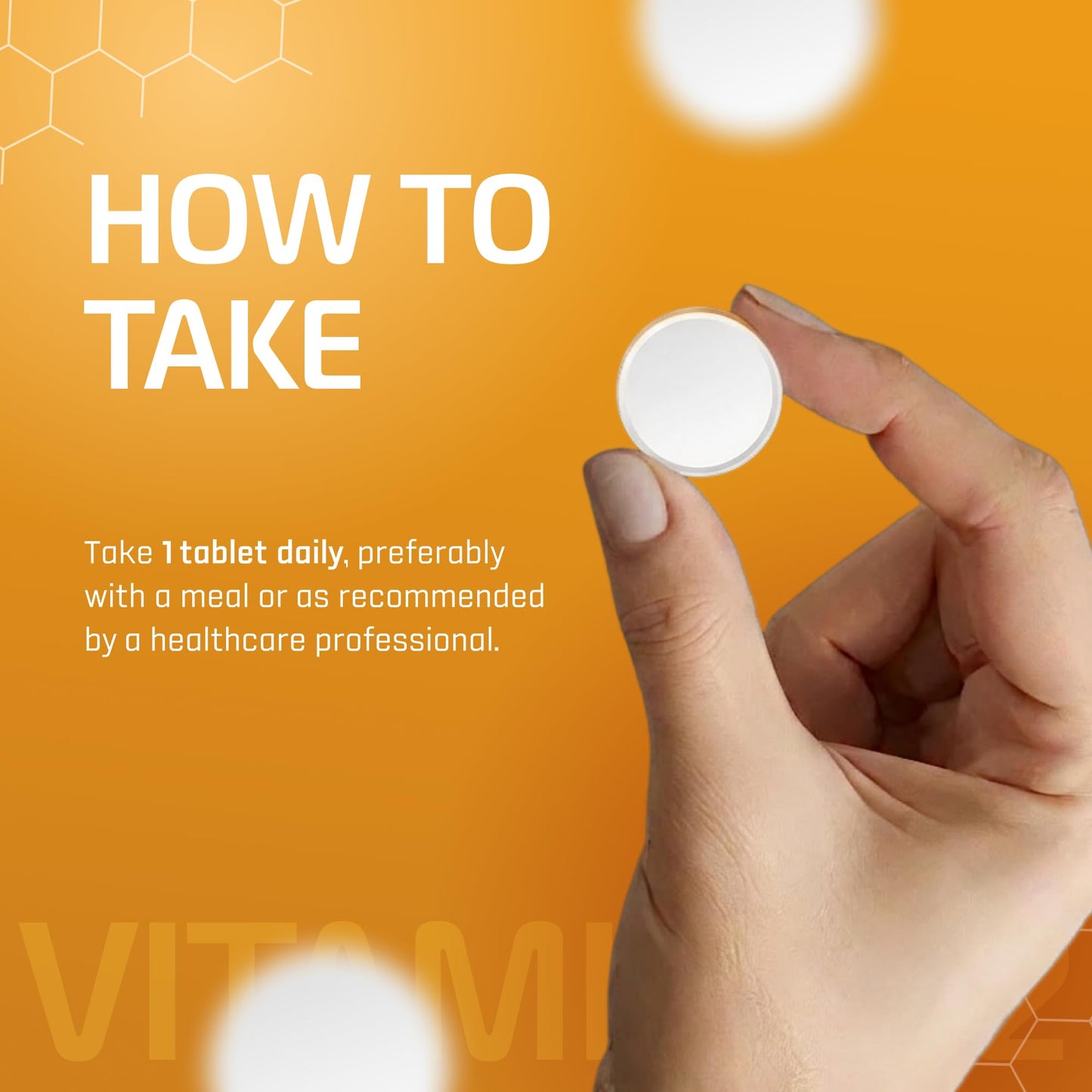 Fuelup Vitamin B12 Cyanocobalamin 1000 mcg Tablet, 100 Count