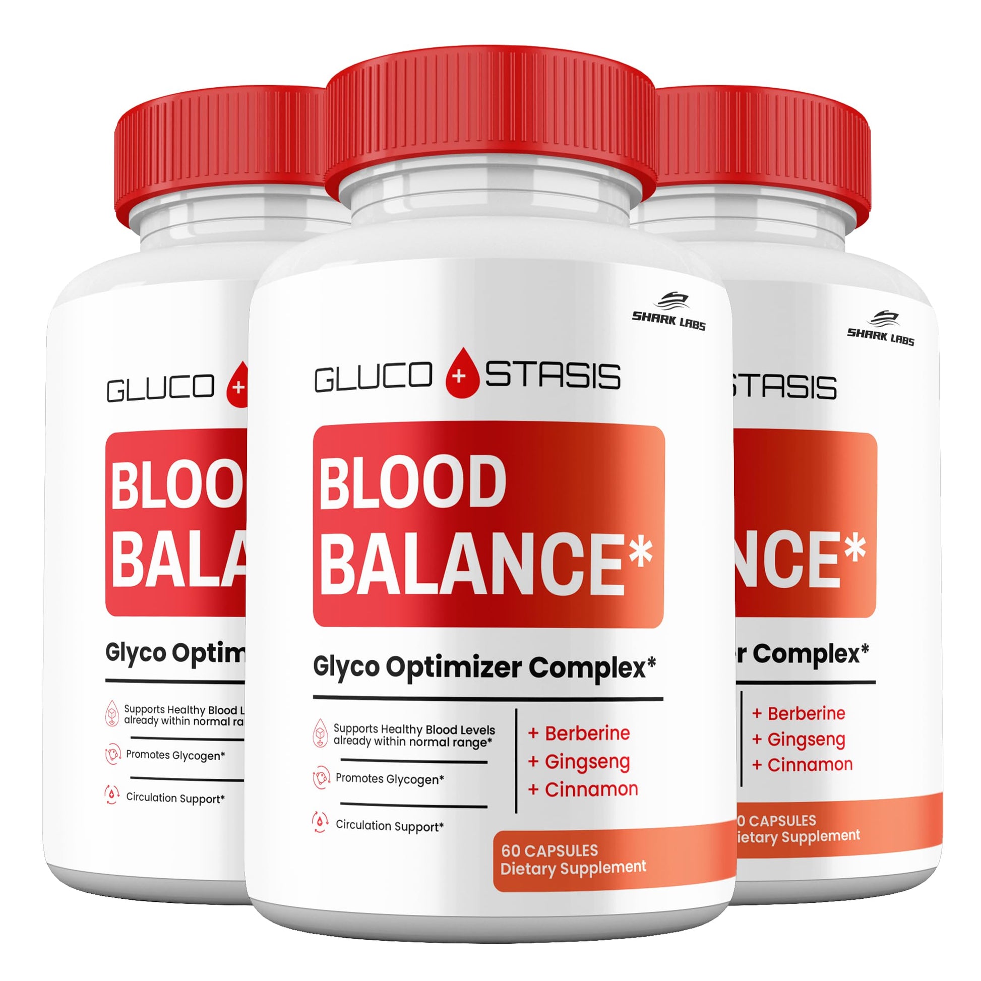 Shark Labs GlucoStasis Capsules 60 Capsules