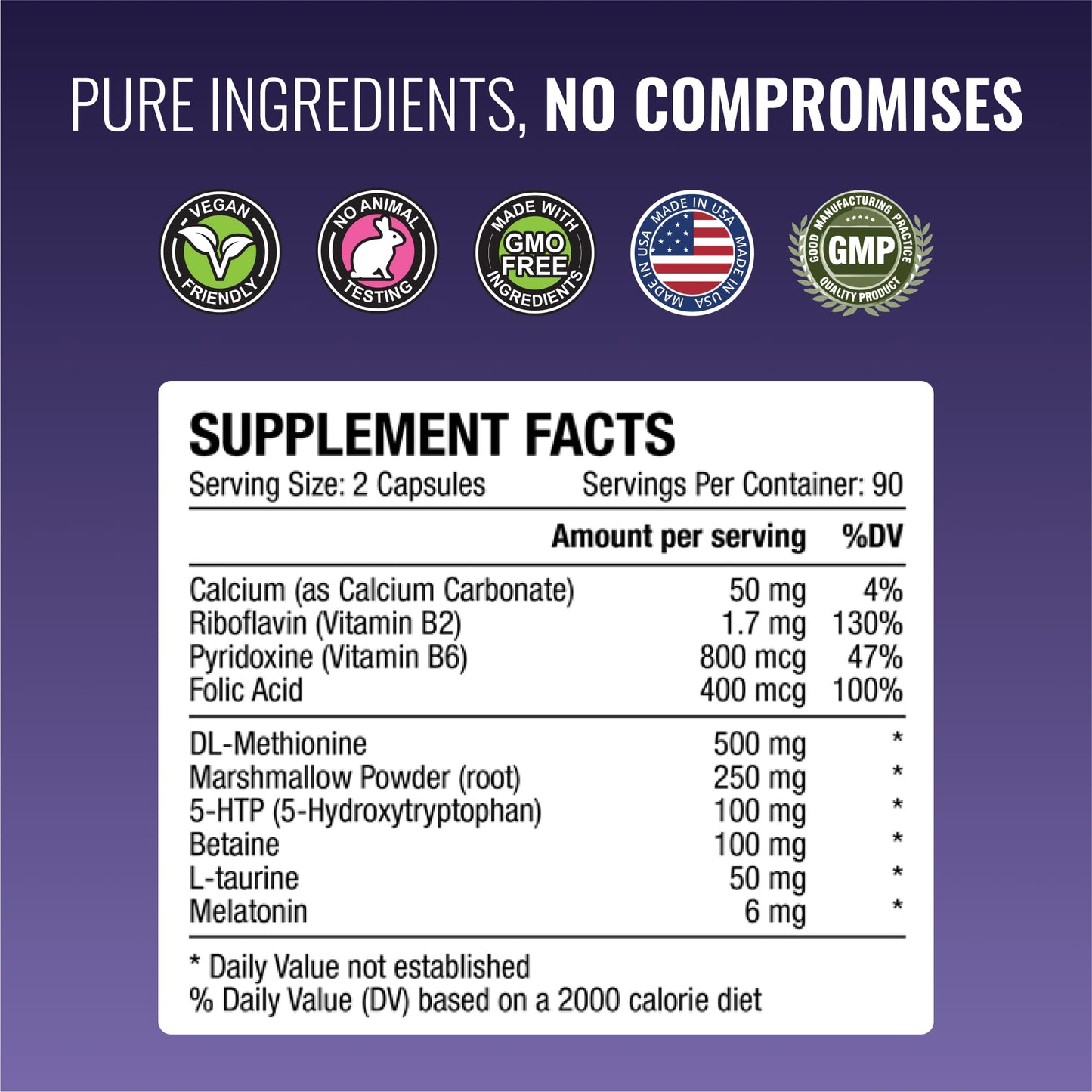 Approved Science Acid Reflux Support with Melatonin, Marshmallow Root, L-Taurine 180 Capsules