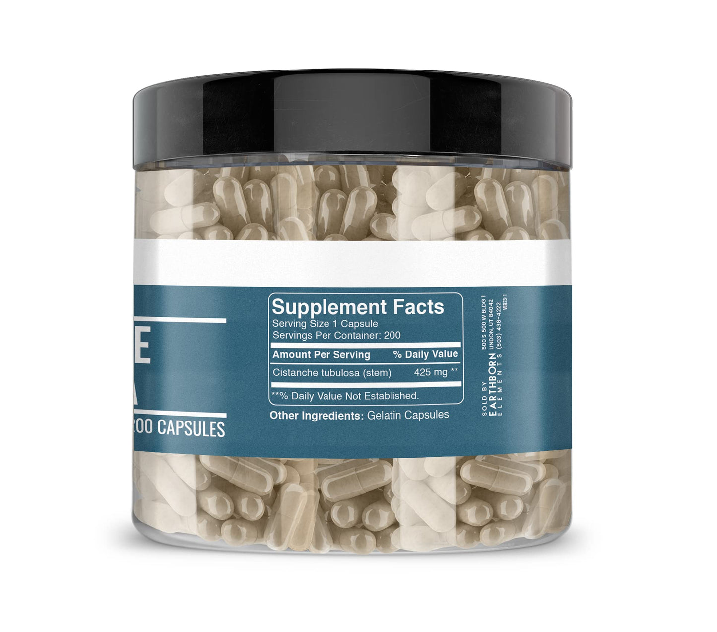 Earthborn Elements Cistanche Tubulosa Capsules, 200 Count