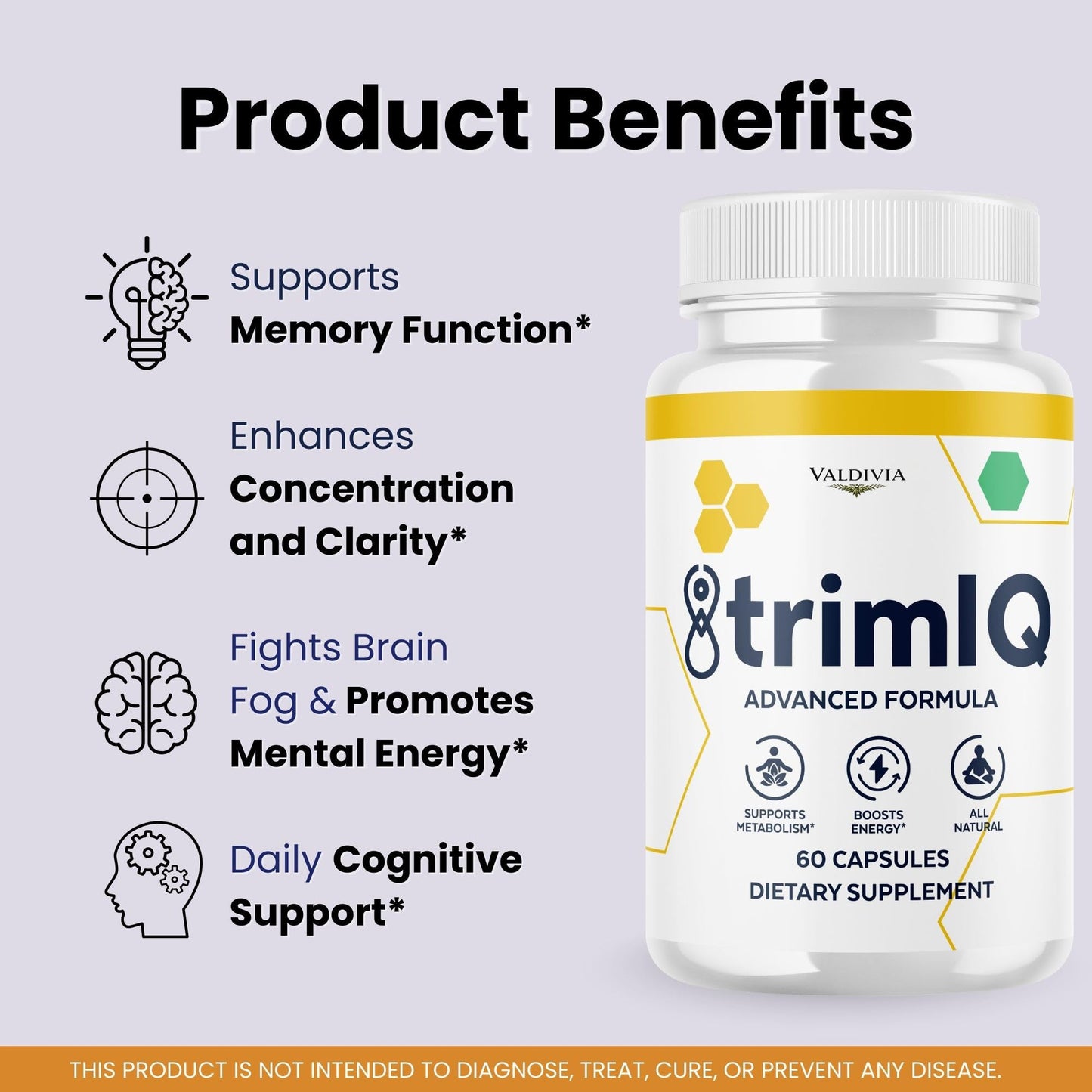 Valdivia Trim IQ Capsules, 120 Capsules