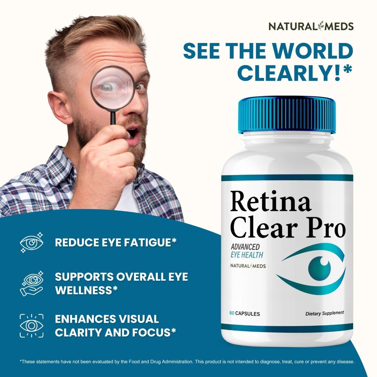 IDEAL PERFORMANCE Retina Clear Eye Supplement Capsules 300