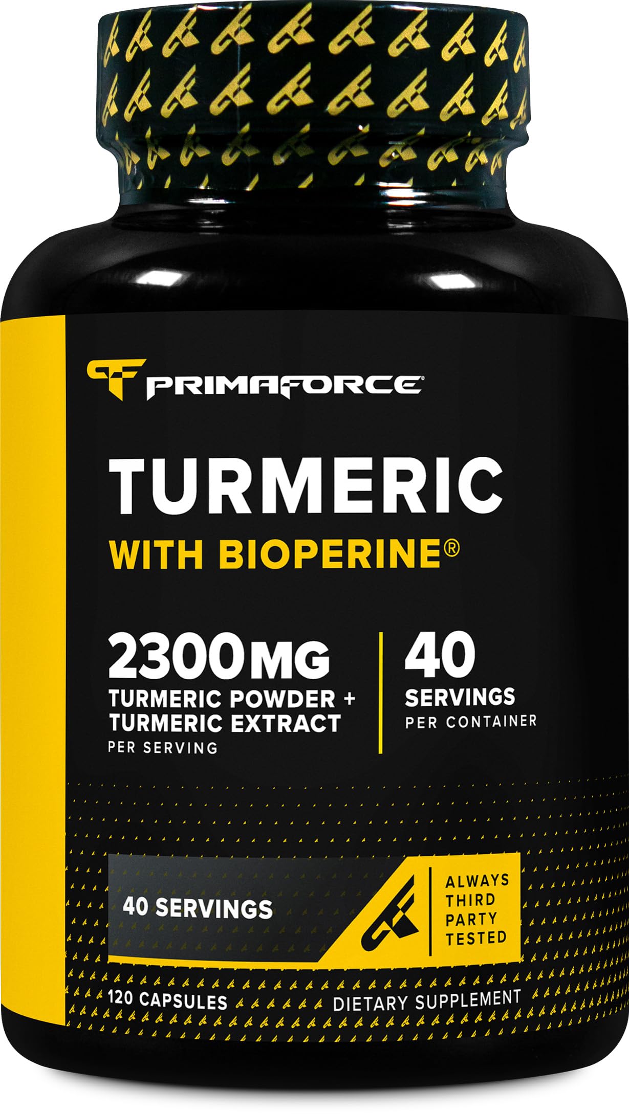 Primaforce Turmeric with Bioperine 120 Capsules