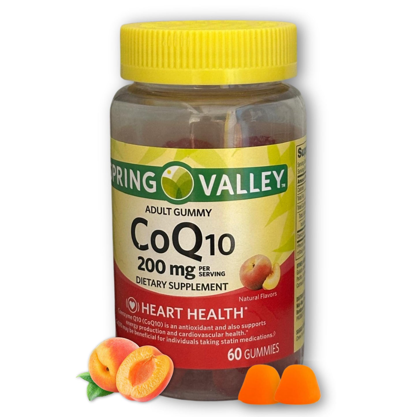 Fusion Shop Store CoQ10 200mg Gummies, 60 Gummies