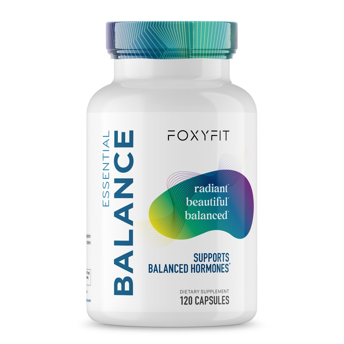 FoxyFit Essential Balance Hormonal Support and Vitamin Supplement for Women 120 Capsules