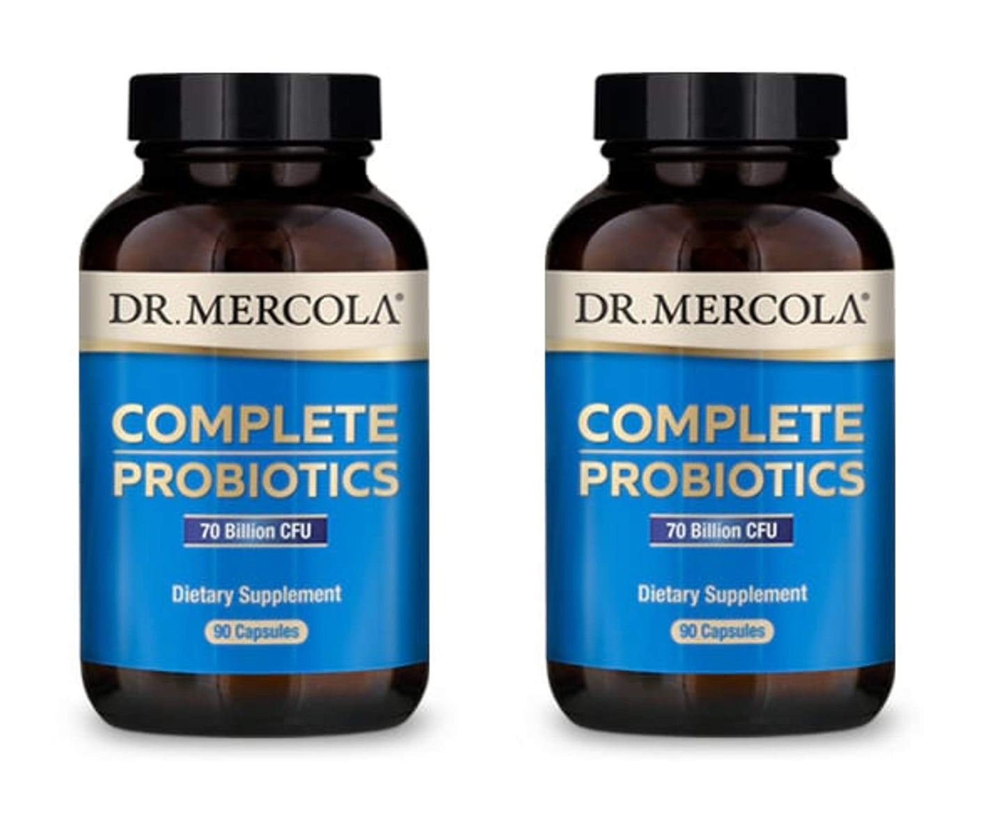 Dr. Mercola Complete Probiotics Capsules, 2 Bottles