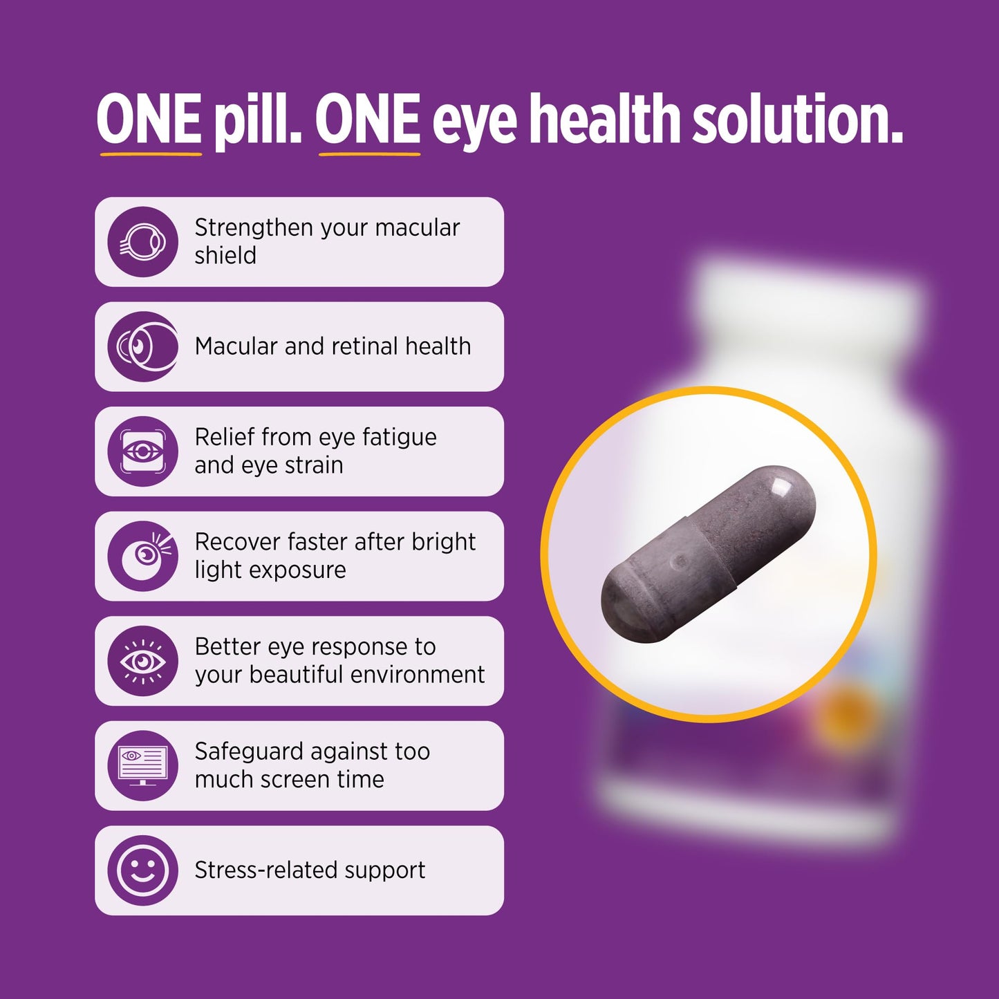 DOCTORS' PREFERRED OcuGold Eye Vitamins with Lutein and Zeaxanthin Capsules, 30 Count