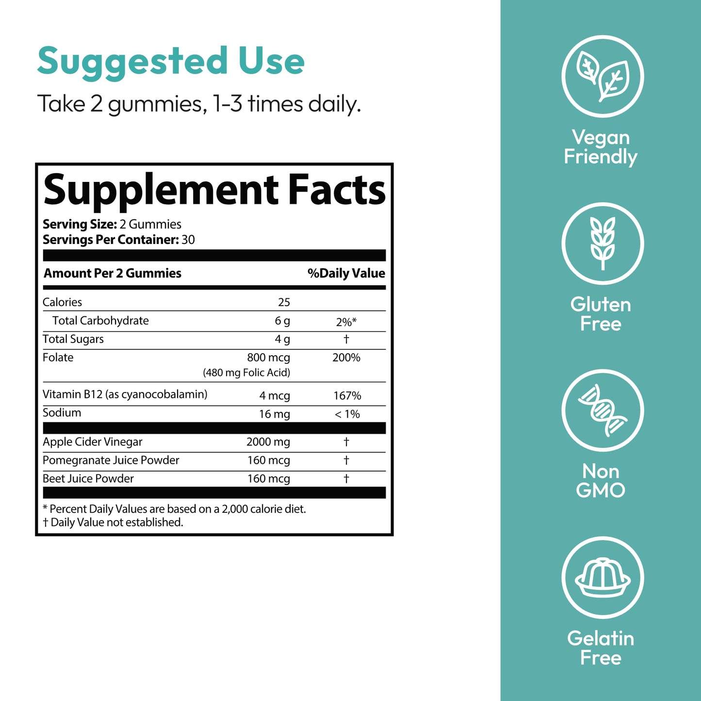 Justified Laboratories Speedy Keto ACV Gummies Extreme (2000 mg) - 60 Count