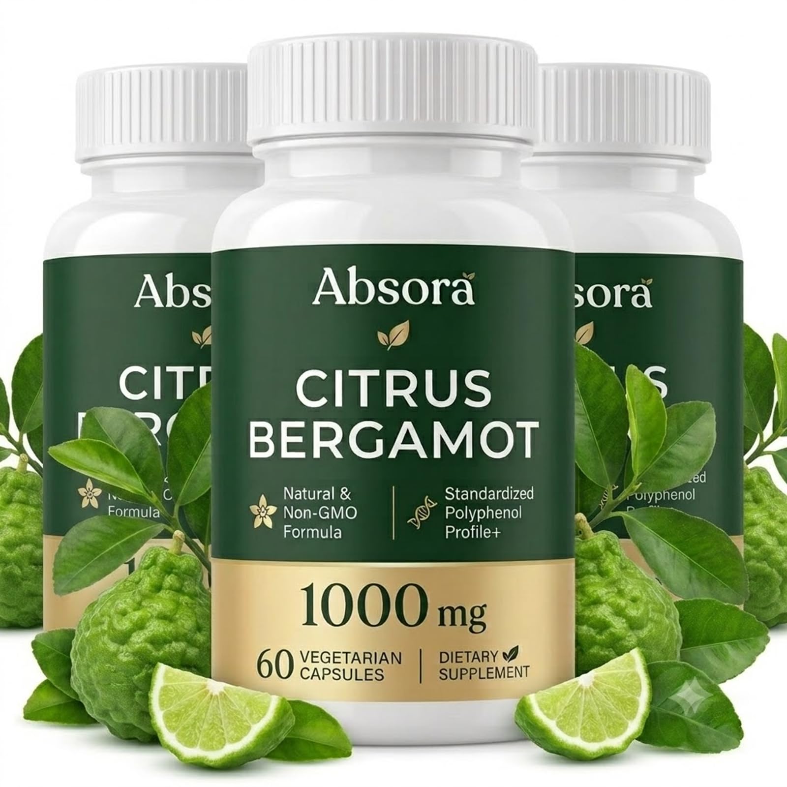 Kirosy Absora Citrus Bergamot Superfruit Capsule 1 Count