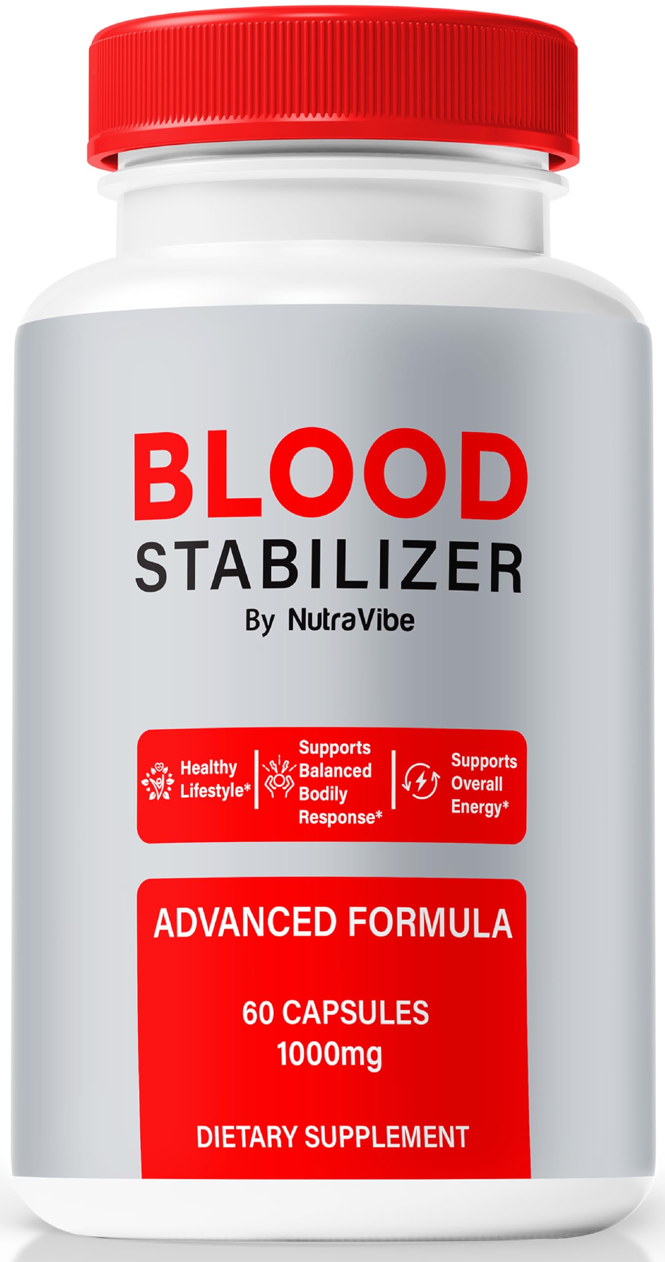 NutraVibe Blood Stabilizer Capsule, 60 Count