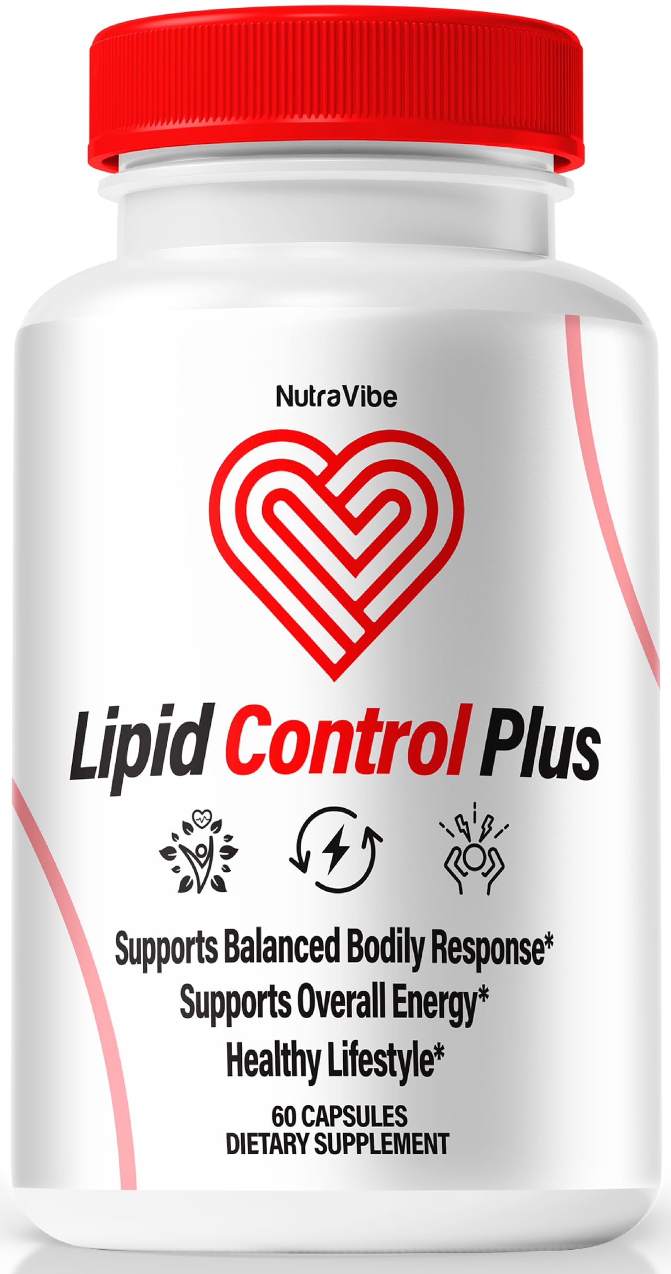 NutraVibe Lipid Control Plus Capsules, 60 Count
