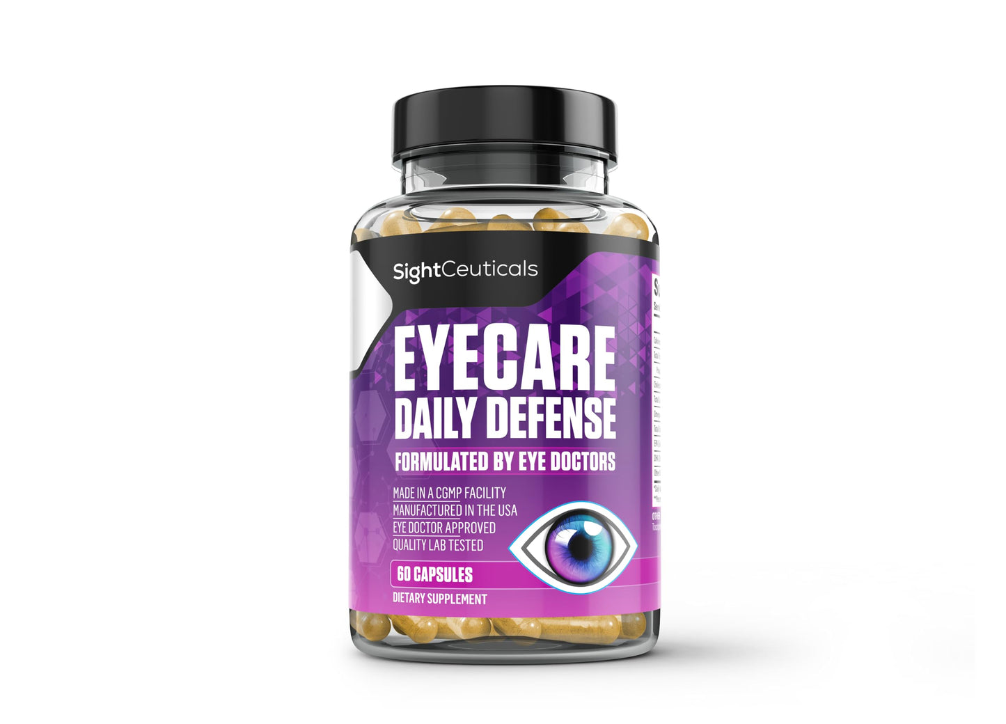 SightCeuticals Eyecare Daily Defense Eye Vitamin Capsules 60