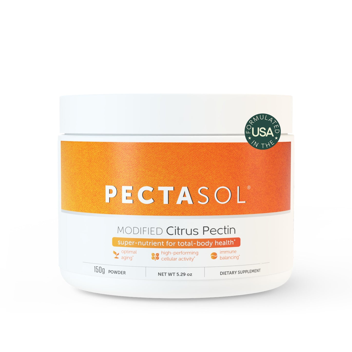 EcoNugenics PectaSol Modified Citrus Pectin Powder 5.29 oz