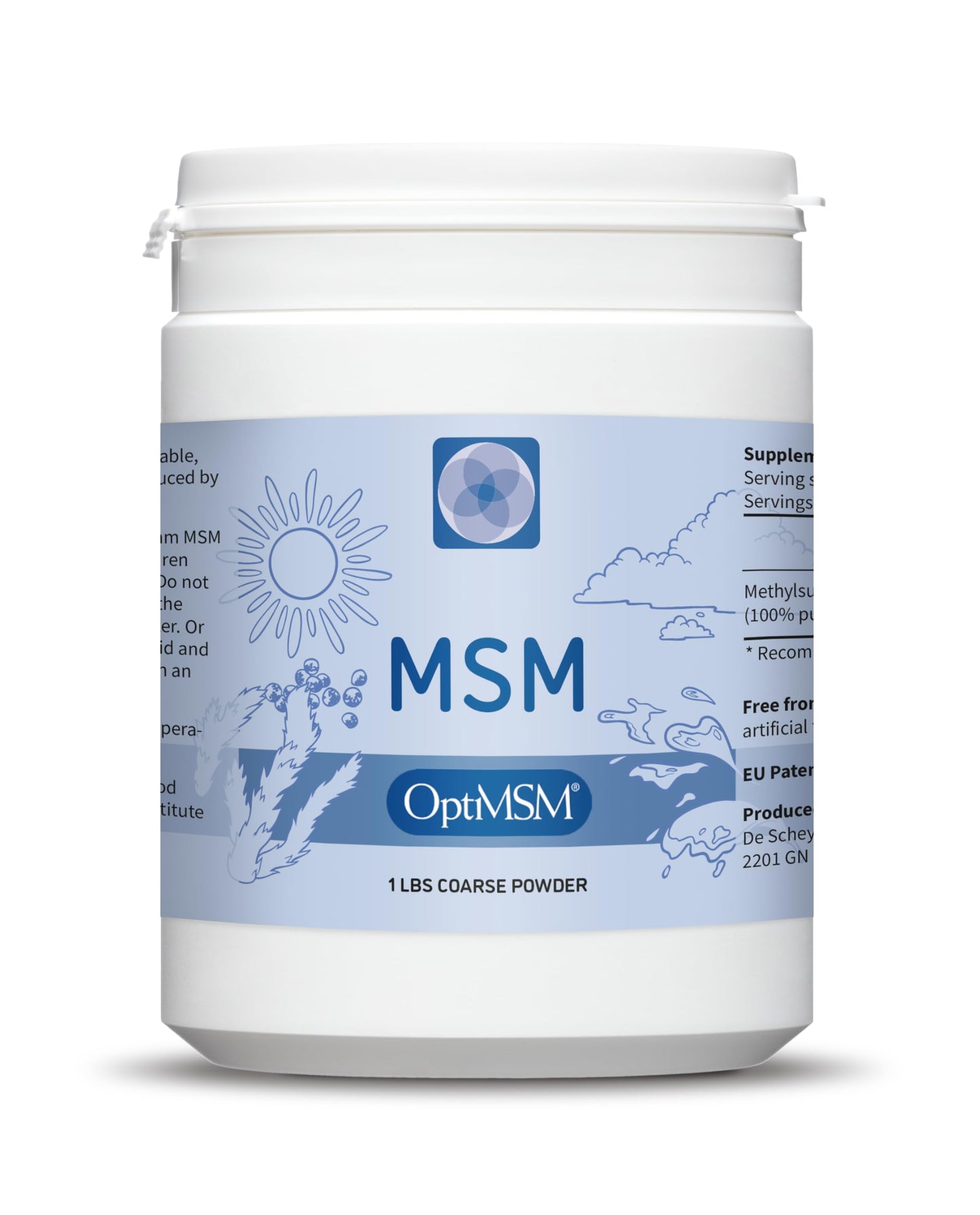 Procapsin OptiMSM Pure Methylsulfonylmethane MSM Supplement Powder, 16