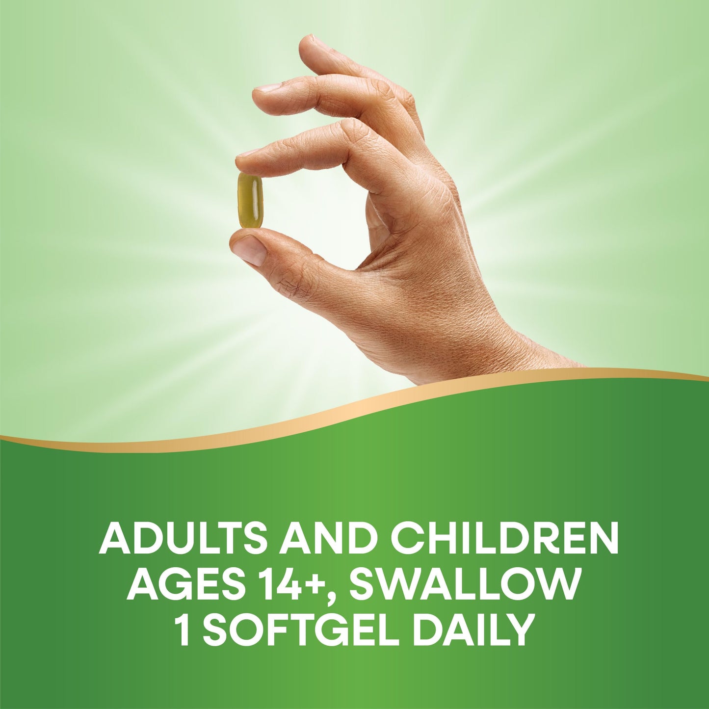 Nature's Way NutraVege Vegan Omega-3 Supplement Softgels, 30 Count