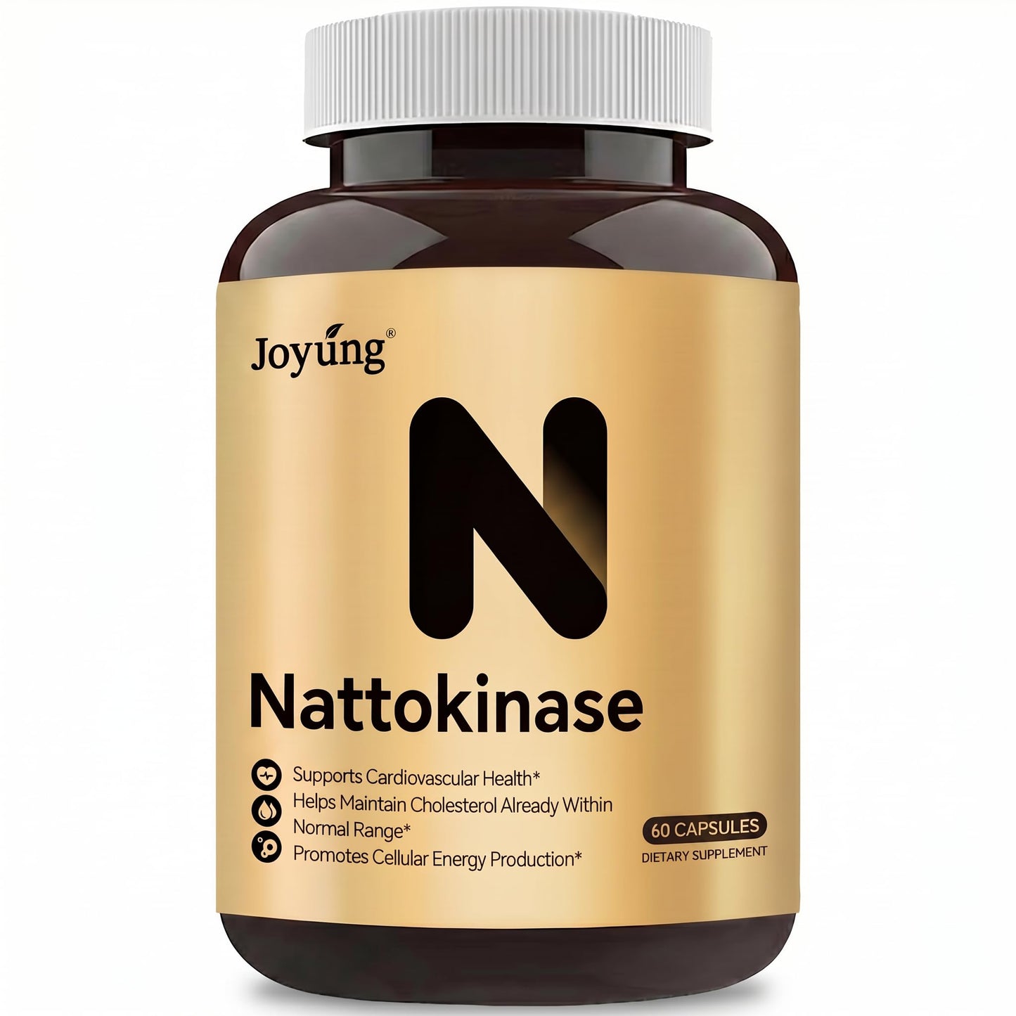 Joyung Nattokinase 4000FU with CoQ10 200mg Capsule, 60 Capsules