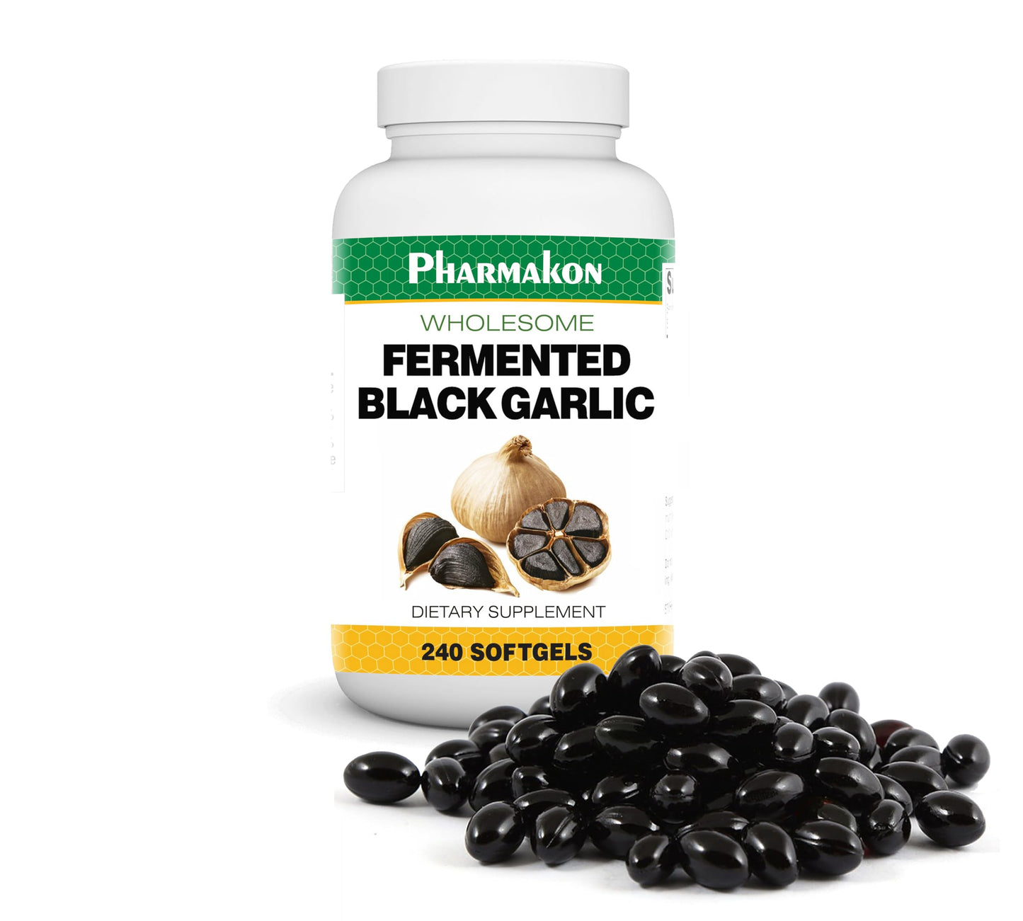 PHARMAKON Aged Black Garlic Capsule 240 Count