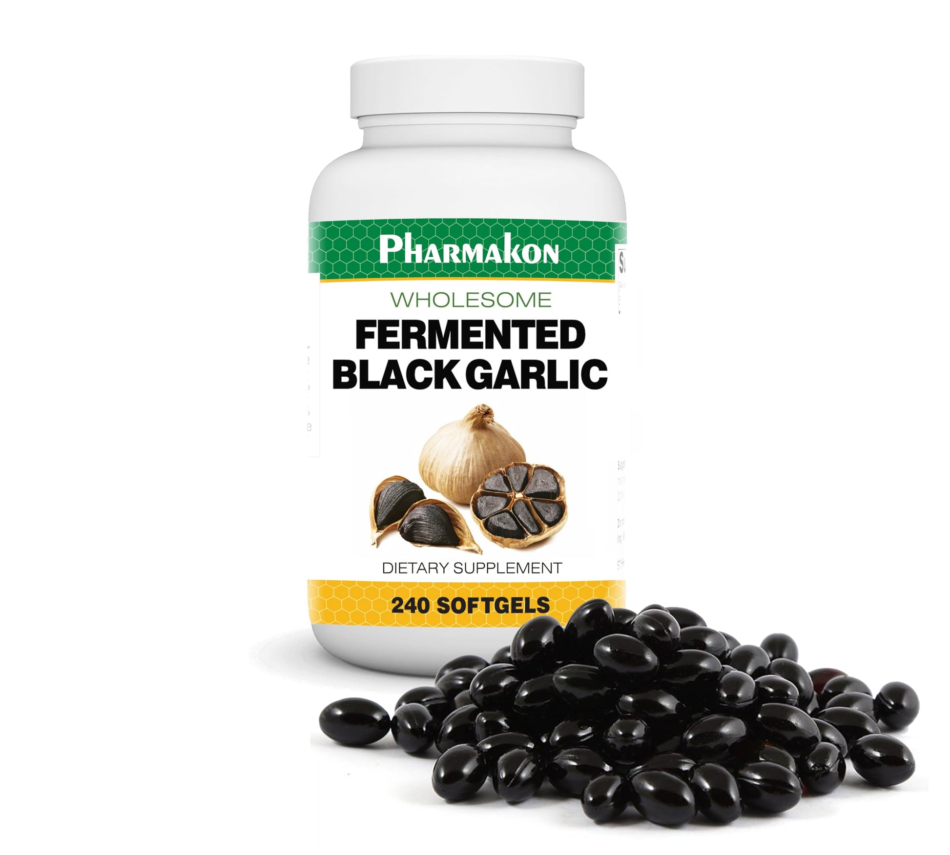 PHARMAKON Aged Black Garlic Capsule 240 Count