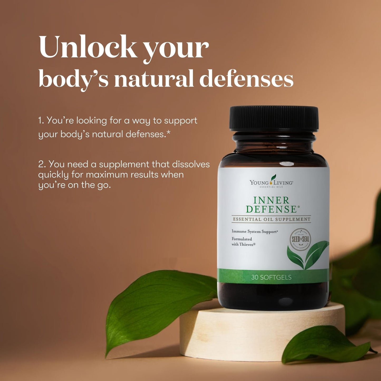 Young Living Inner Defense Softgels 30 Count