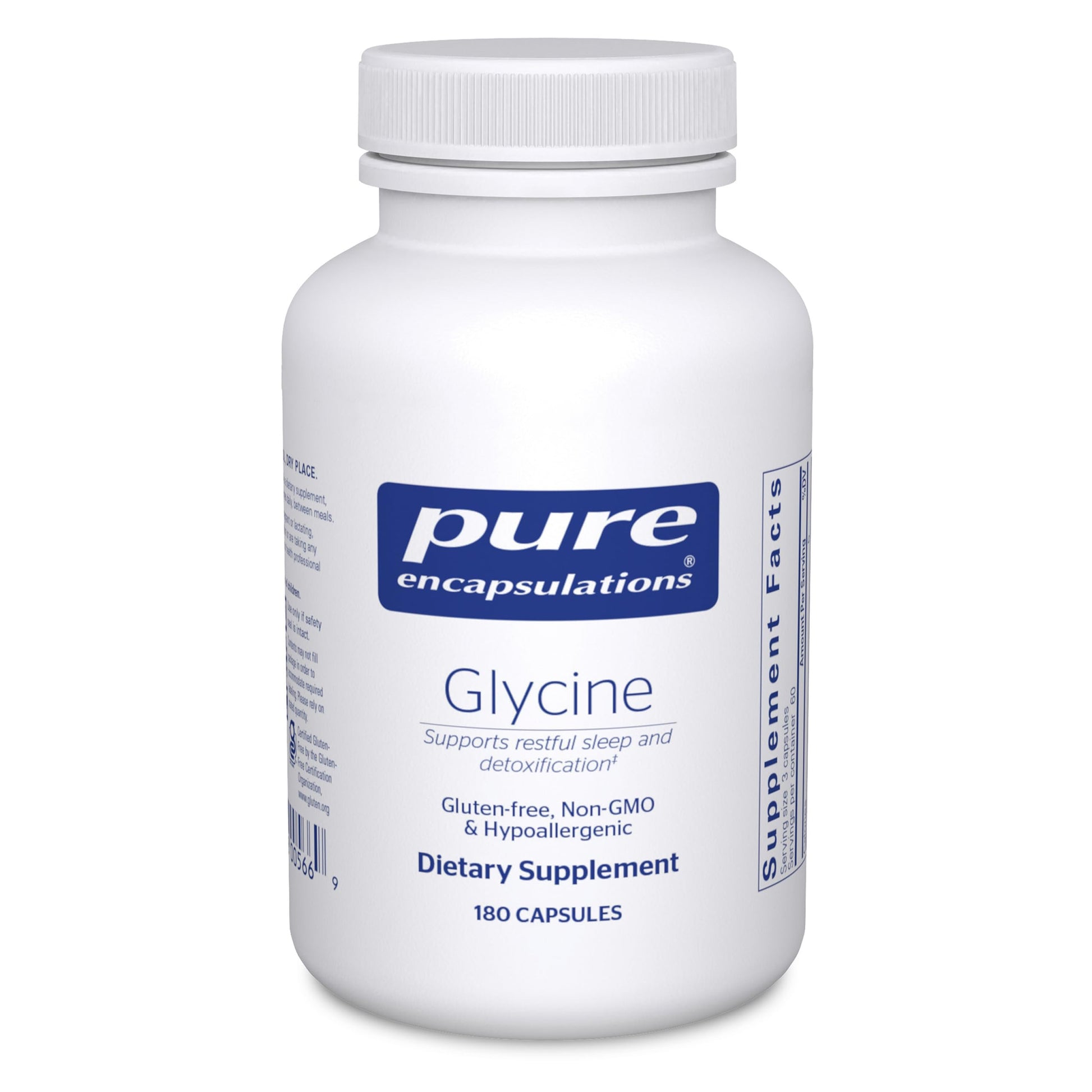 Pure Encapsulations Glycine Capsule, 180 Capsules