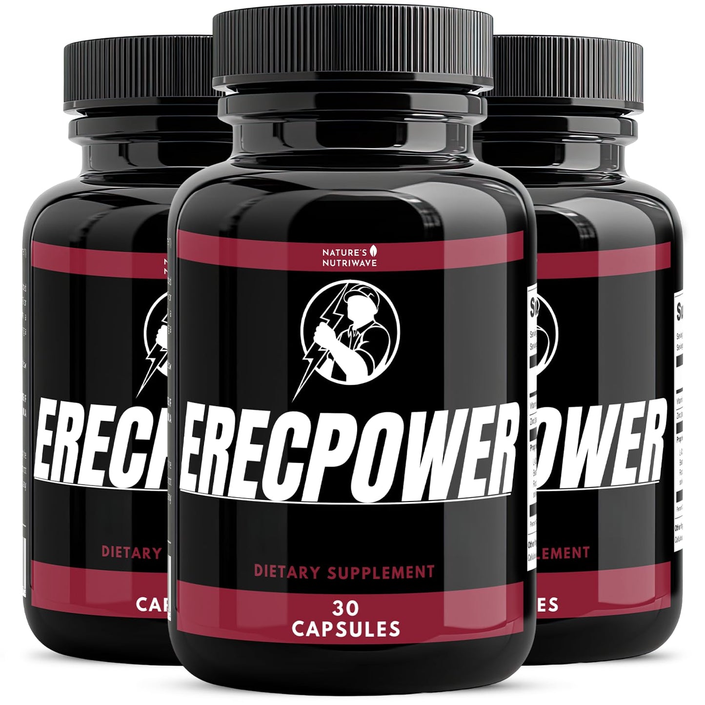 Nature’s NutriWave ErecPower Capsules, 90 Count