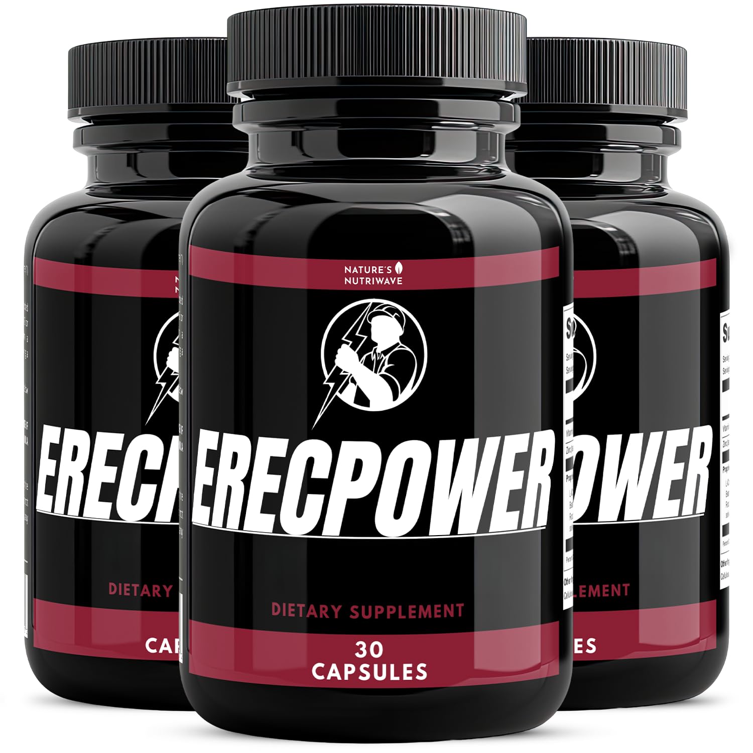 Nature’s NutriWave ErecPower Capsules, 90 Count