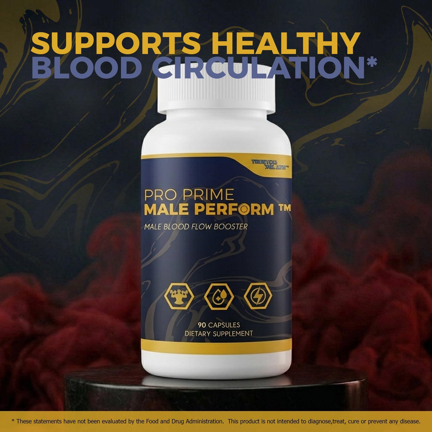 True You Health Pro Prime Male Perform Capsule 3 Count
