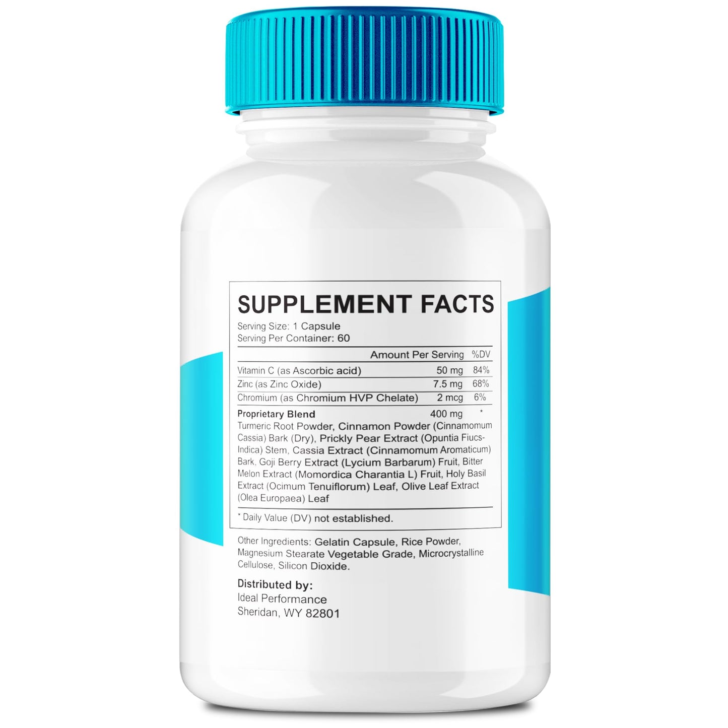 IDEAL PERFORMANCE Thyrolin Thyroid Support Capsules 60 Count