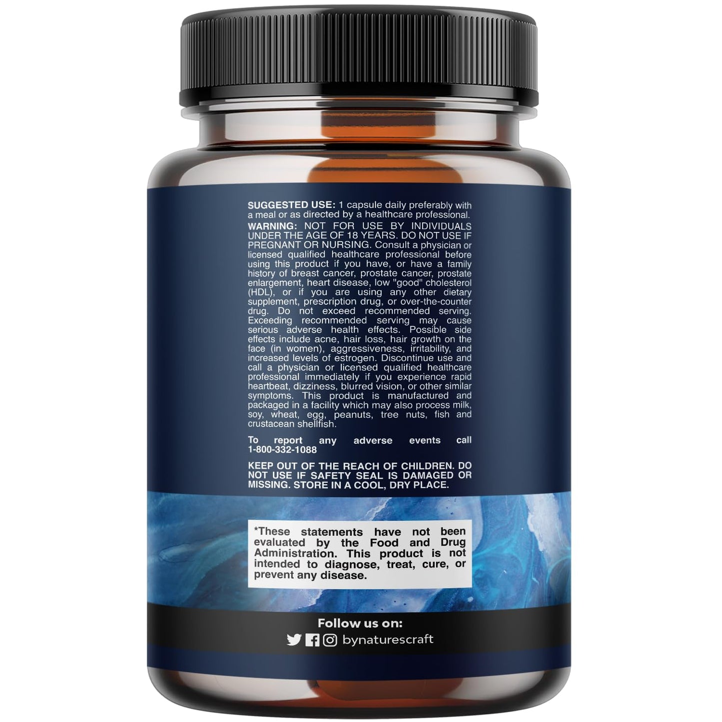 Natures Craft DHEA 25mg per Serving Capsule 60 Count