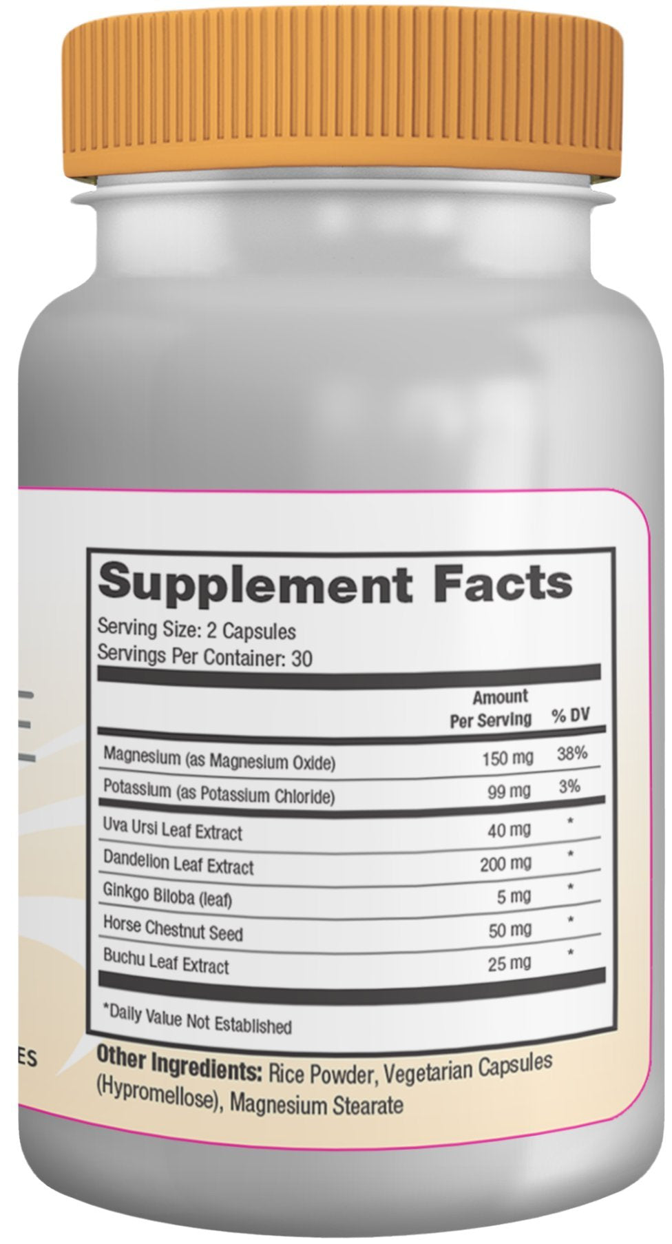 Progressive Health Capisette Water Retention Support Capsule 60 Count
