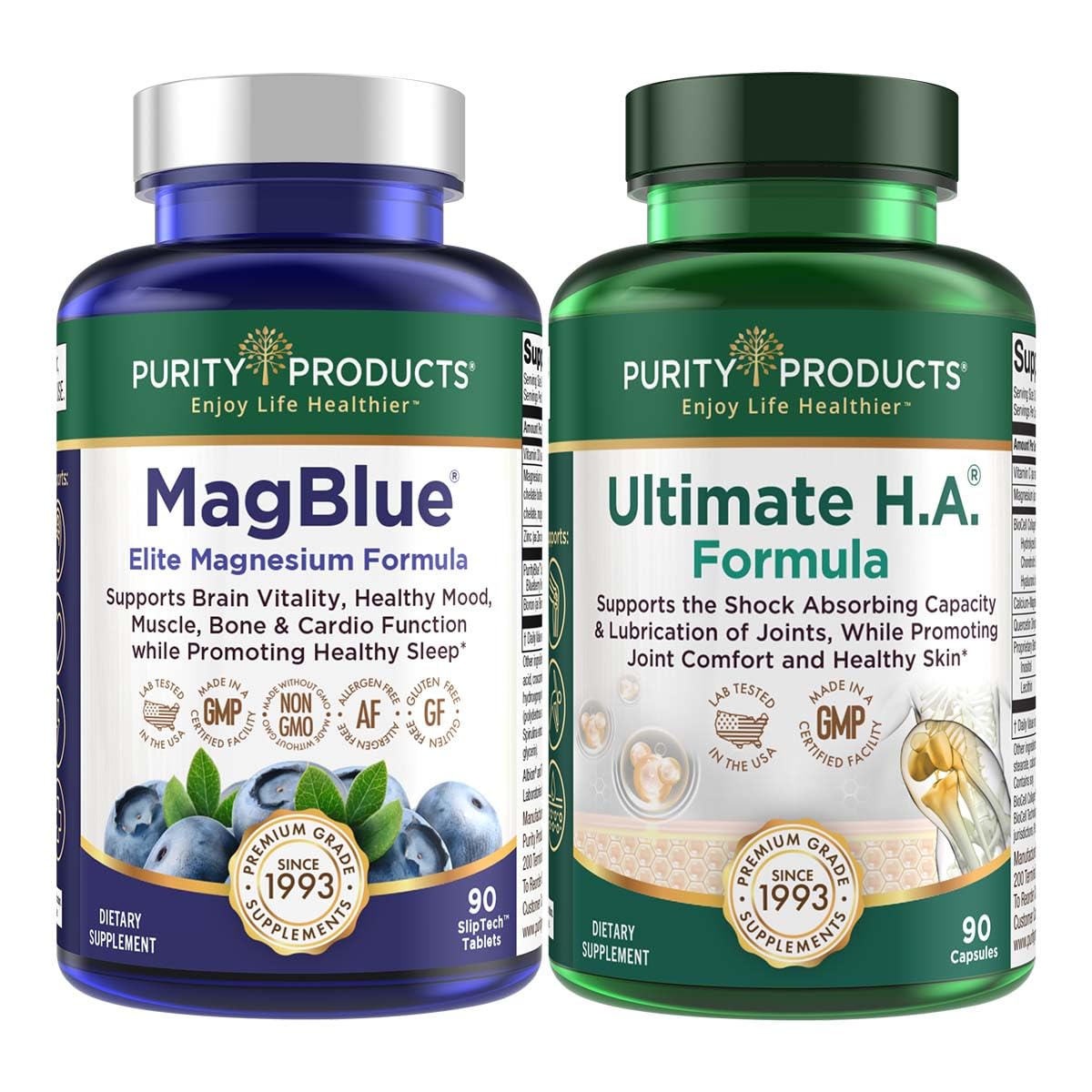 Purity Products MagBlue + Ultimate H.A. Capsules, 1 Capsule