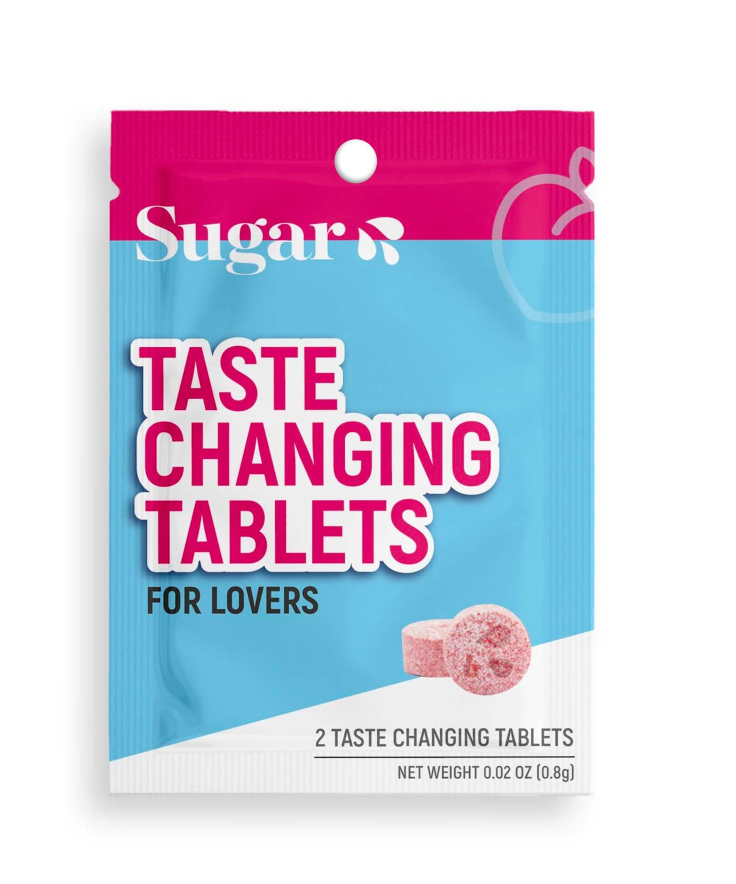 SUGAR SPLASH Taste Changing Tablets, 2 Tablets