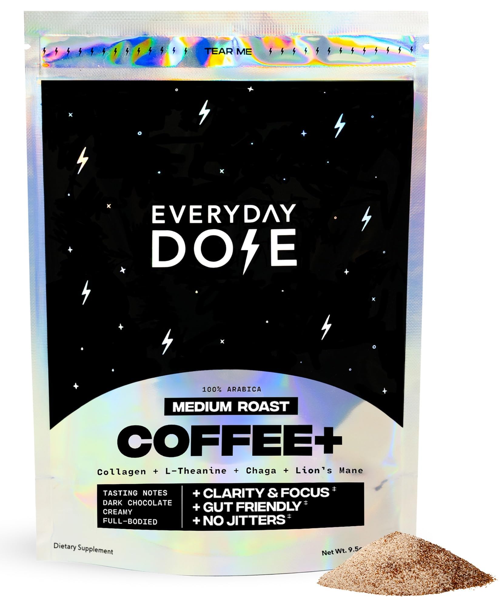 Everyday Dose Bold Medium Roast Mushroom Coffee Powder 9