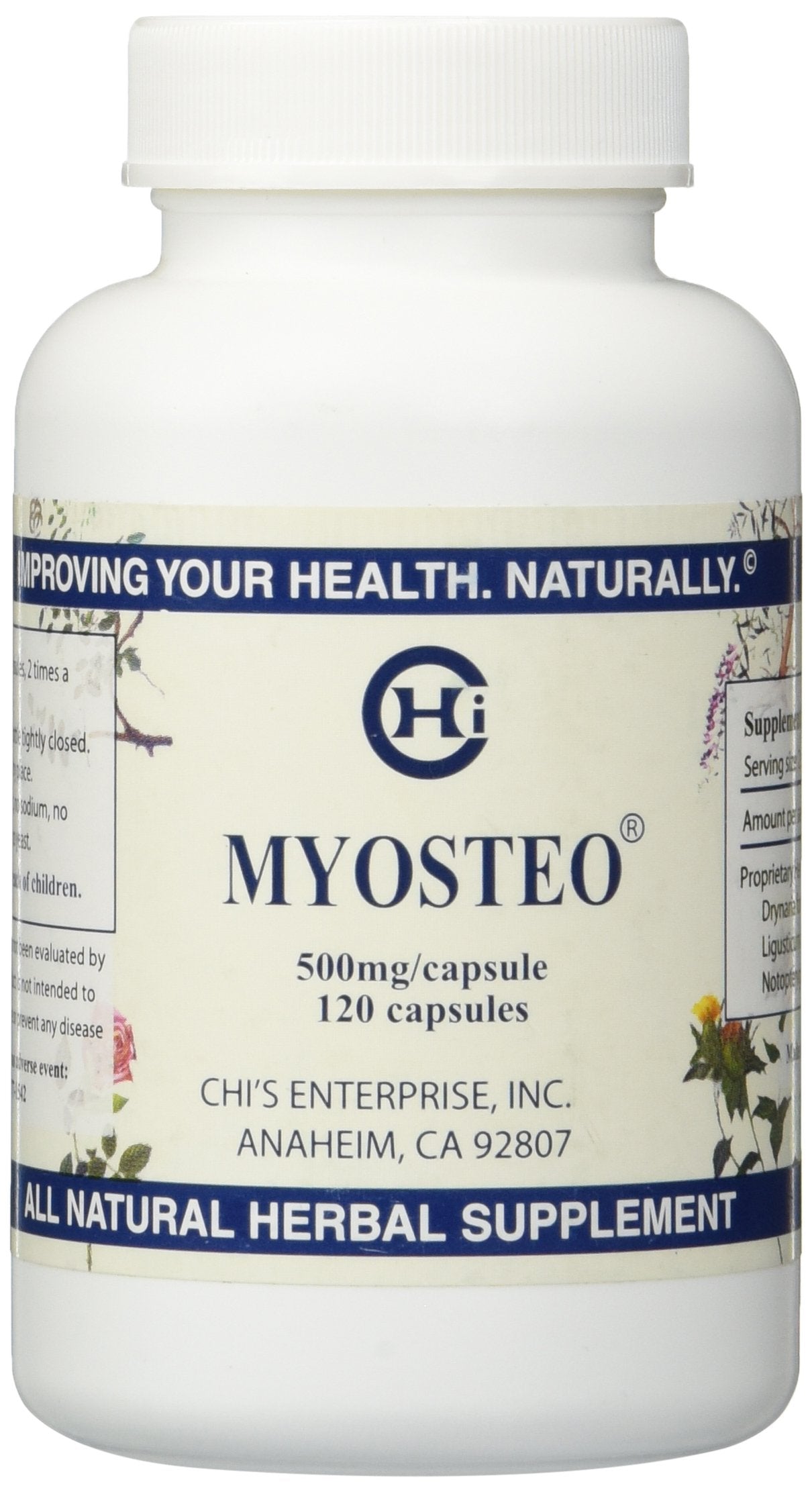 Chi's Enterprise Myosteo Capsules 120